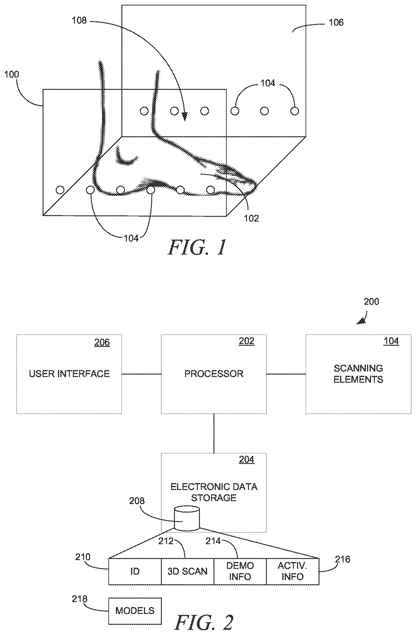 Patent US12307501 Figure 1 – Three-dimensional heat map apparel recommendation