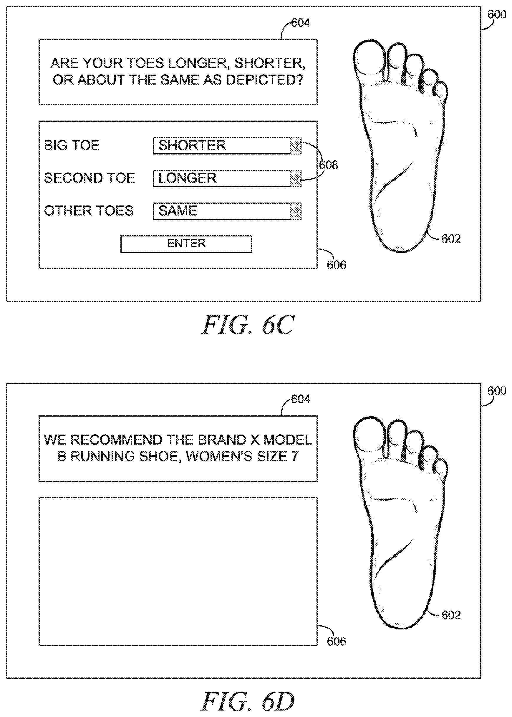 Patent US12307501 Figure 6 – Three-dimensional heat map apparel recommendation