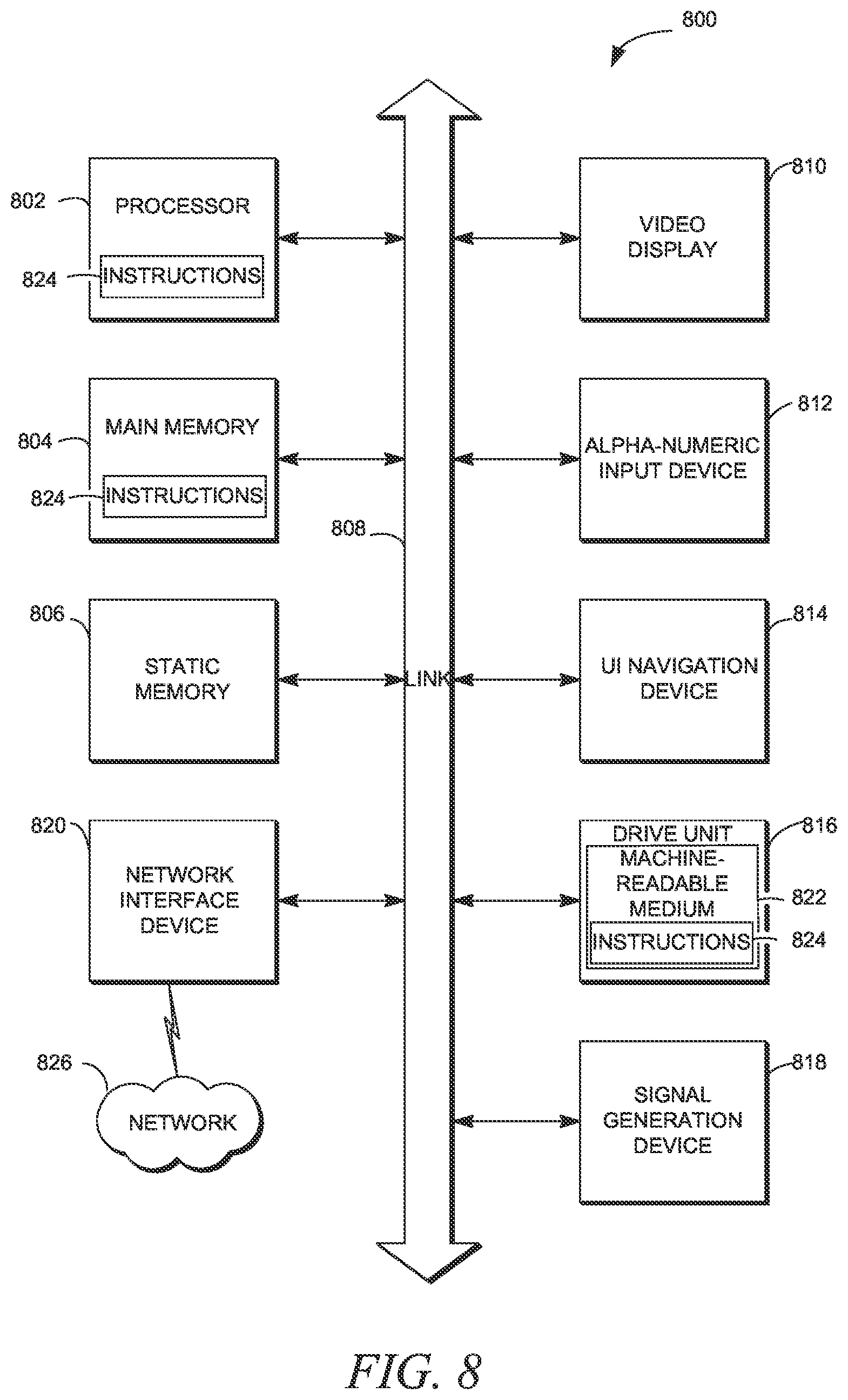 Patent US12307501 Figure 8 – Three-dimensional heat map apparel recommendation