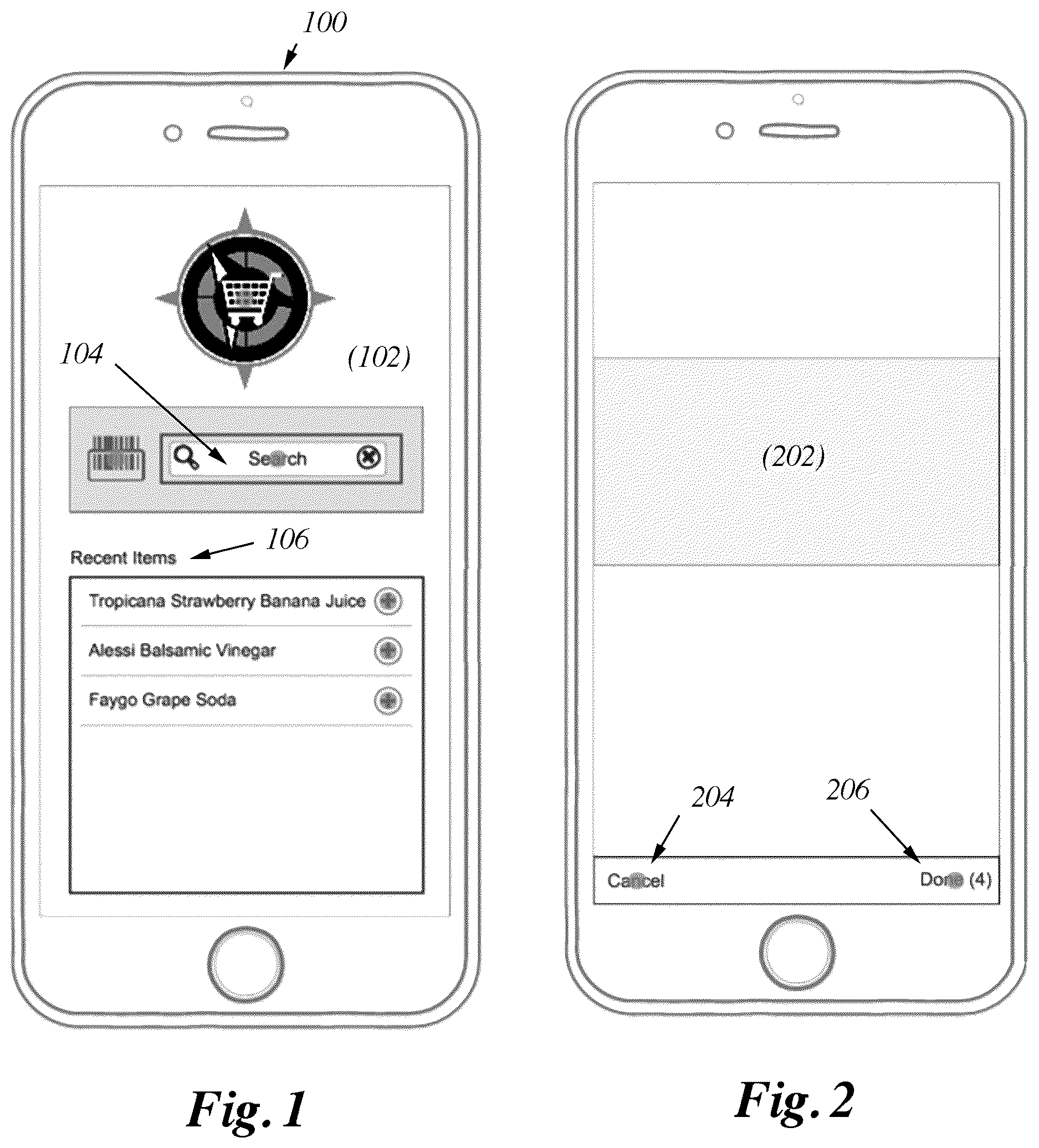 Patent US12307502 — System and method for locating in-store products — Figure 1