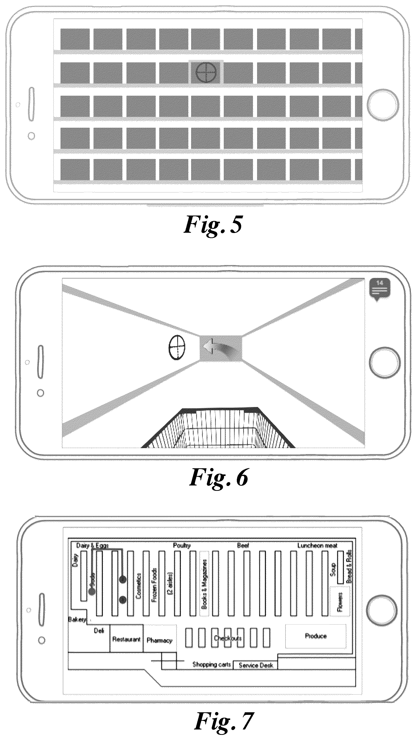 Patent US12307502 Figure 3 – System and method for locating in-store products