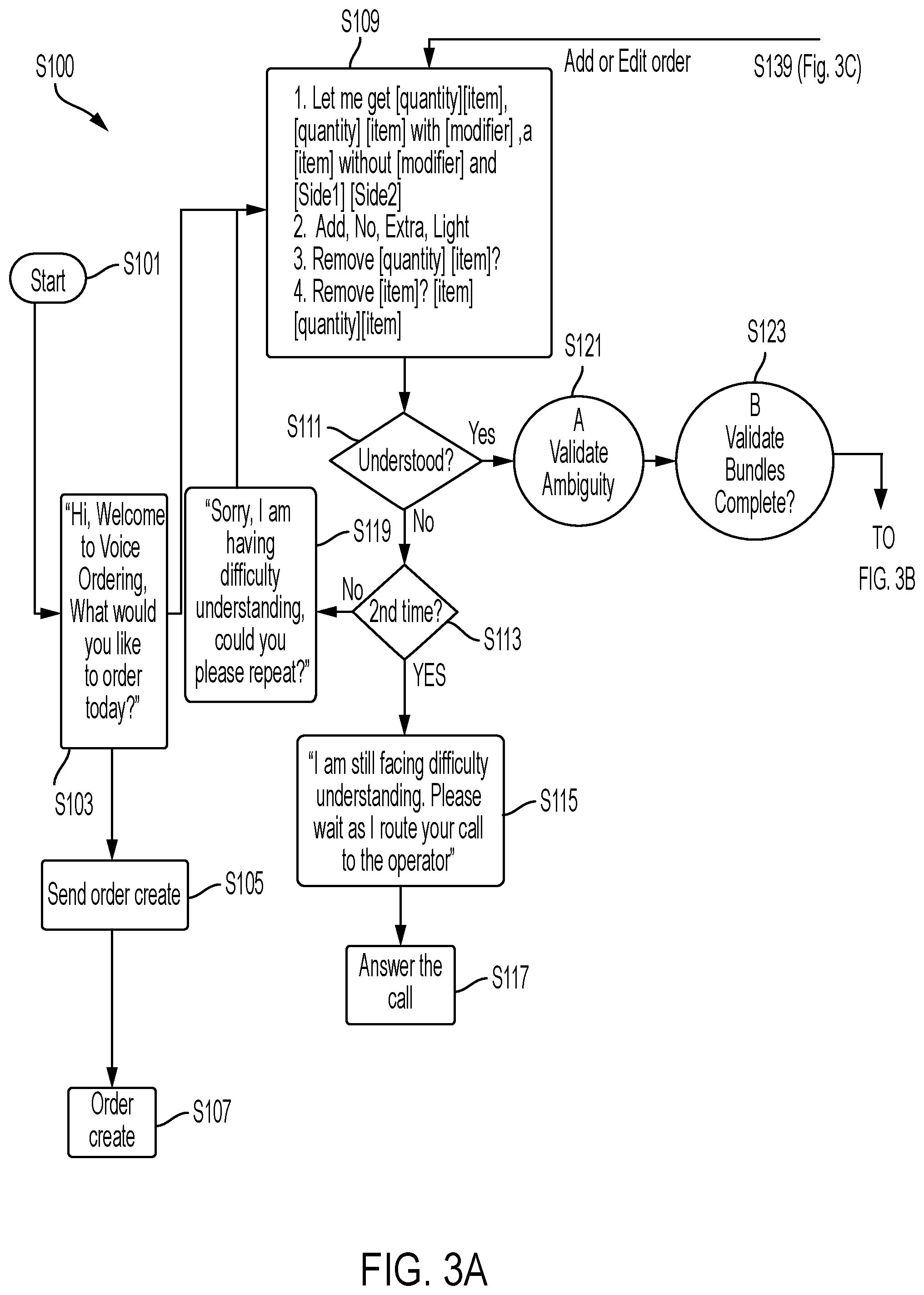 Patent US12307505 Figure 3 – System for eatery ordering with mobile interface and point-of-sale terminal