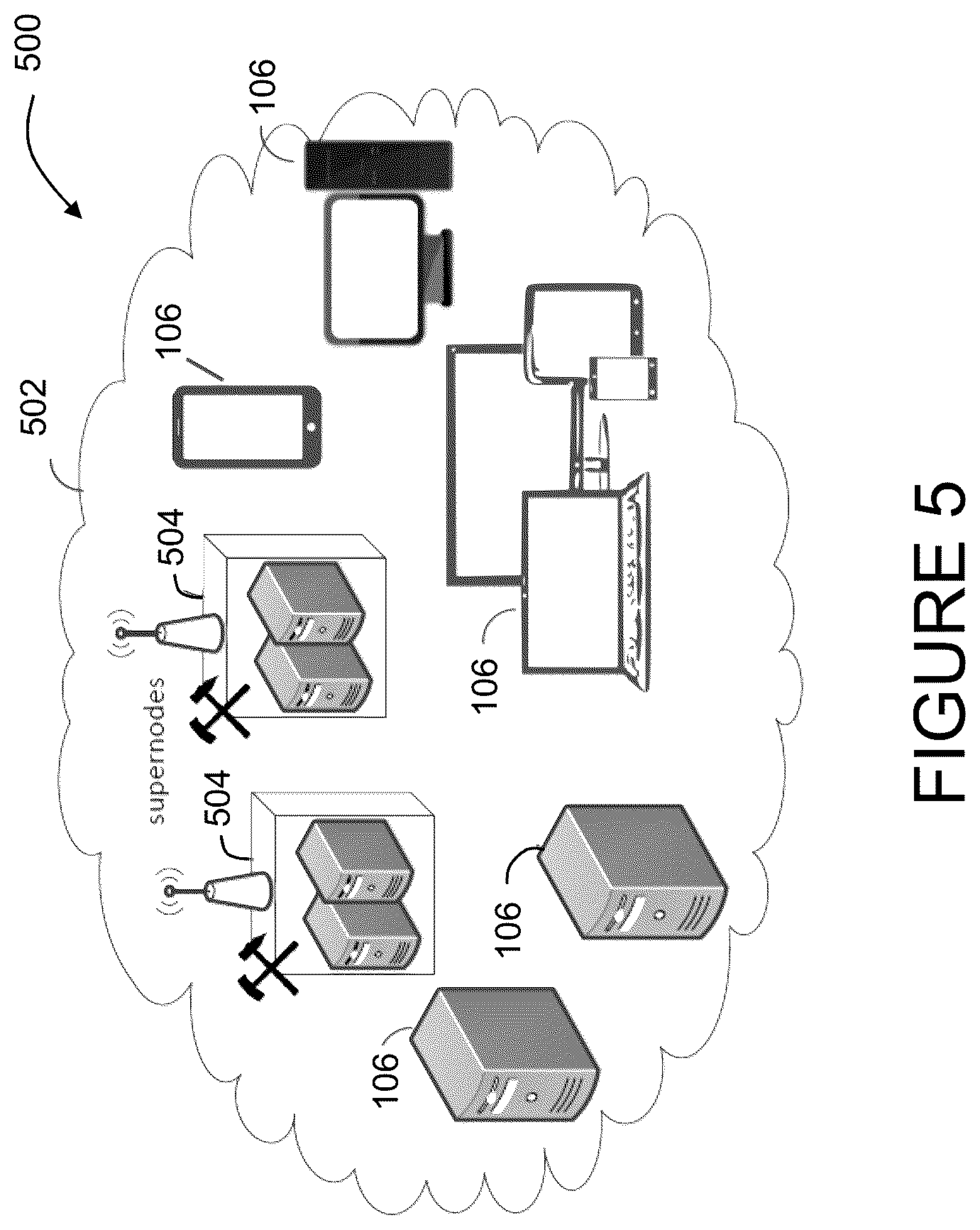 Patent US12307513 Figure 5 – Blockchain systems and methods for managing property loan information