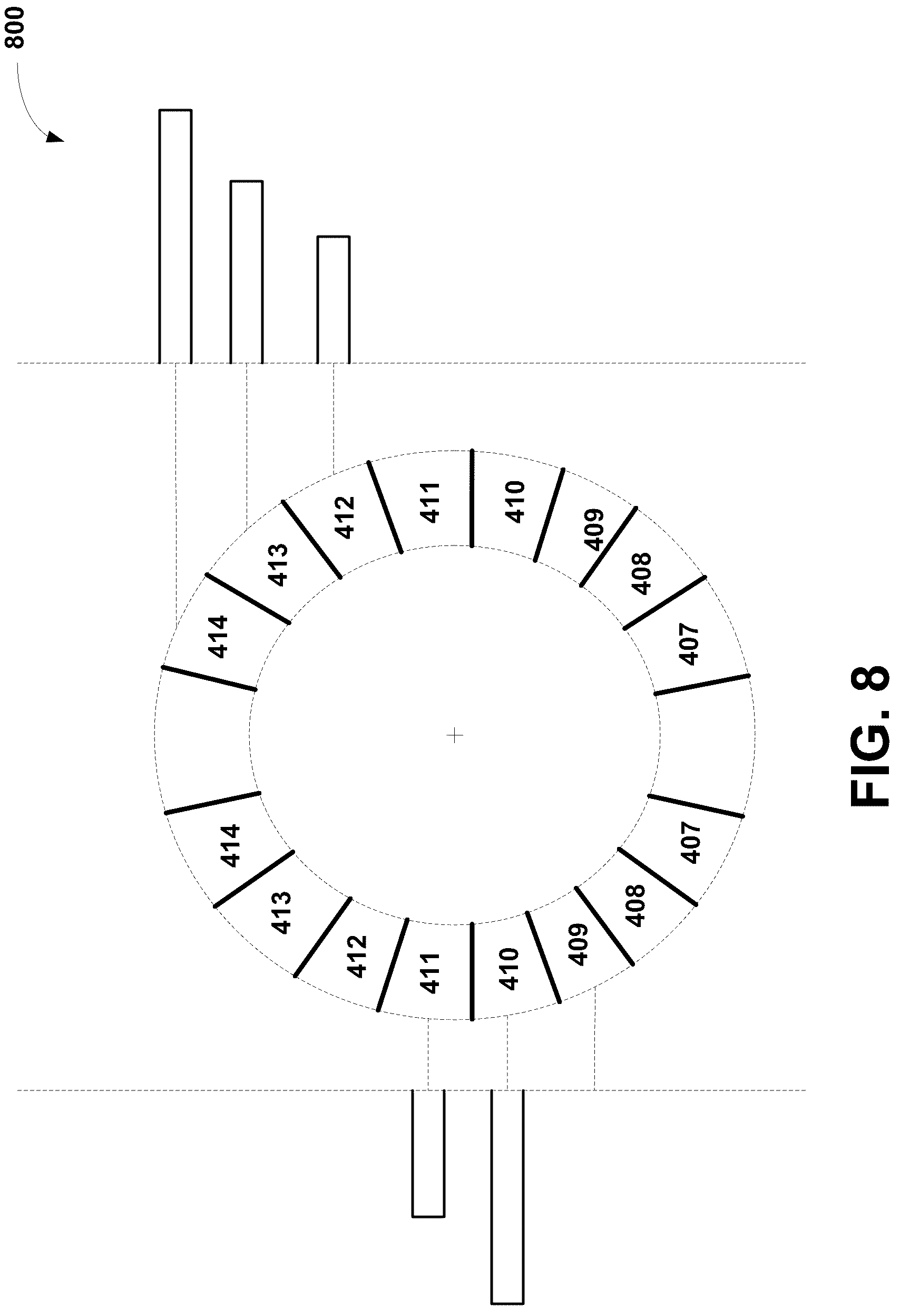 Patent US12307518 Figure 8 – System and method for chart based order entry