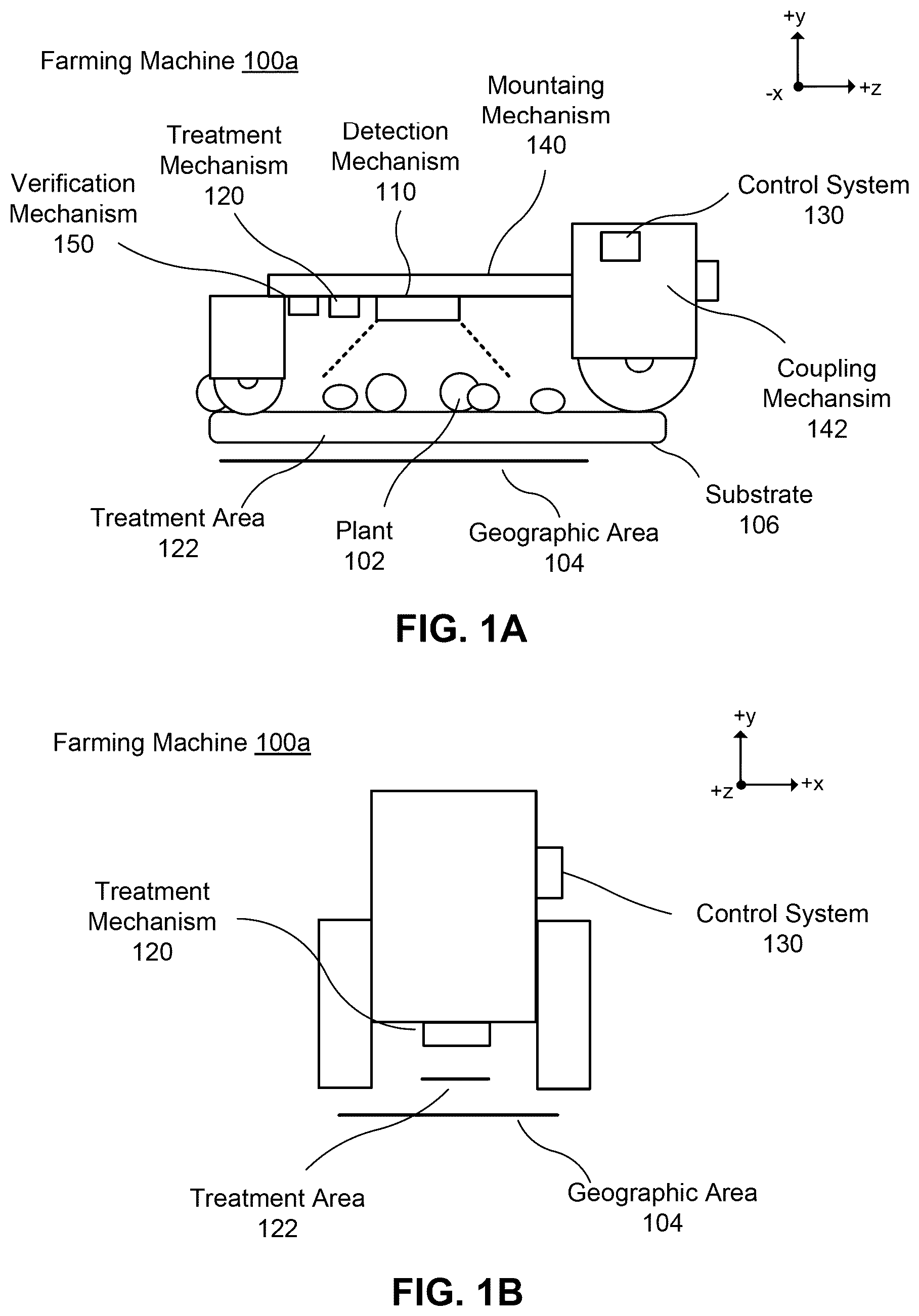 Patent US12307532 Figure 1 – Upward facing light sensor for plant detection