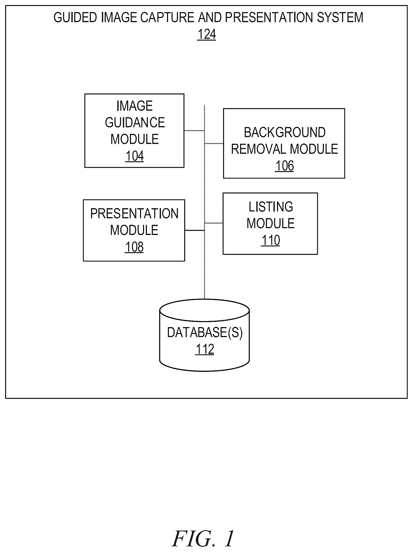 Patent US12307544 Figure 1 – Automatic guided image capturing and presentation of images