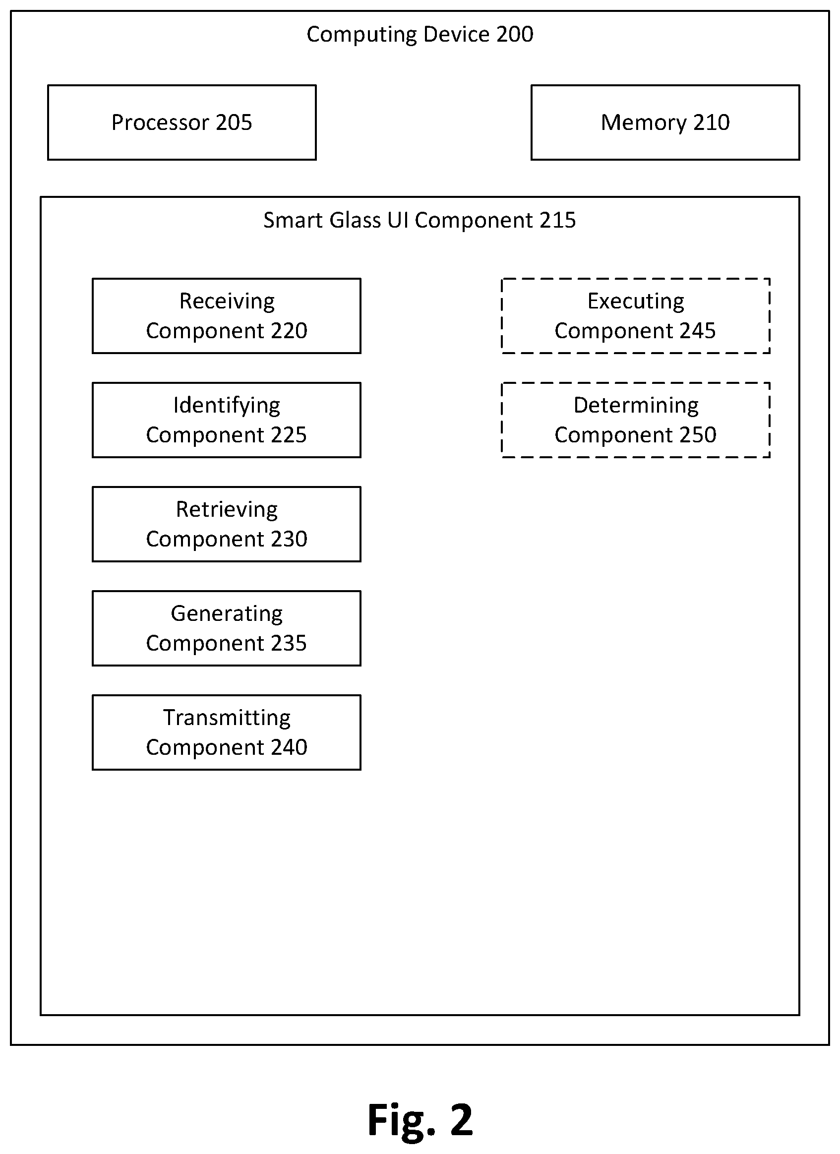 Patent US12307550 Figure 2 – Systems and methods for providing security system information through smart glasses