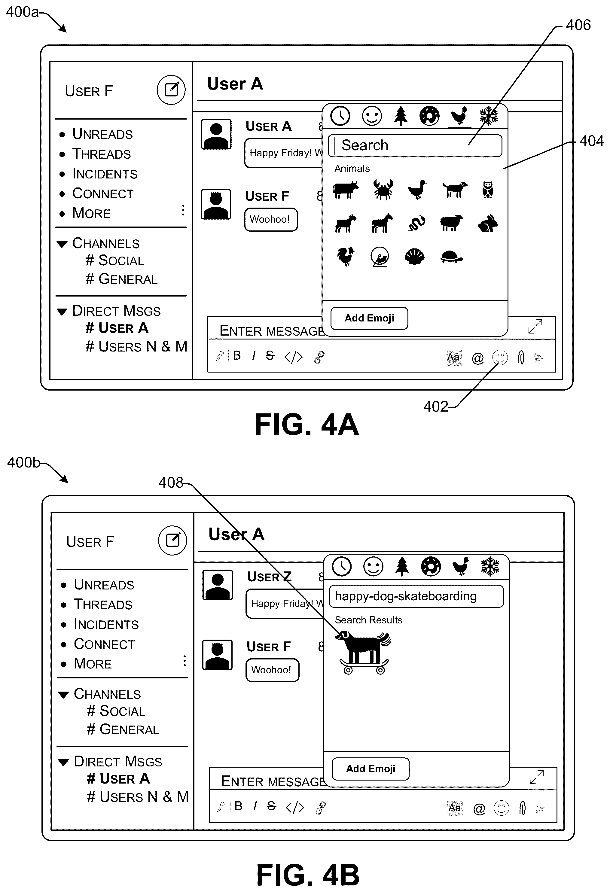 Patent US12307551 Figure 8 – Machine learning based on graphical element generator for communication platform