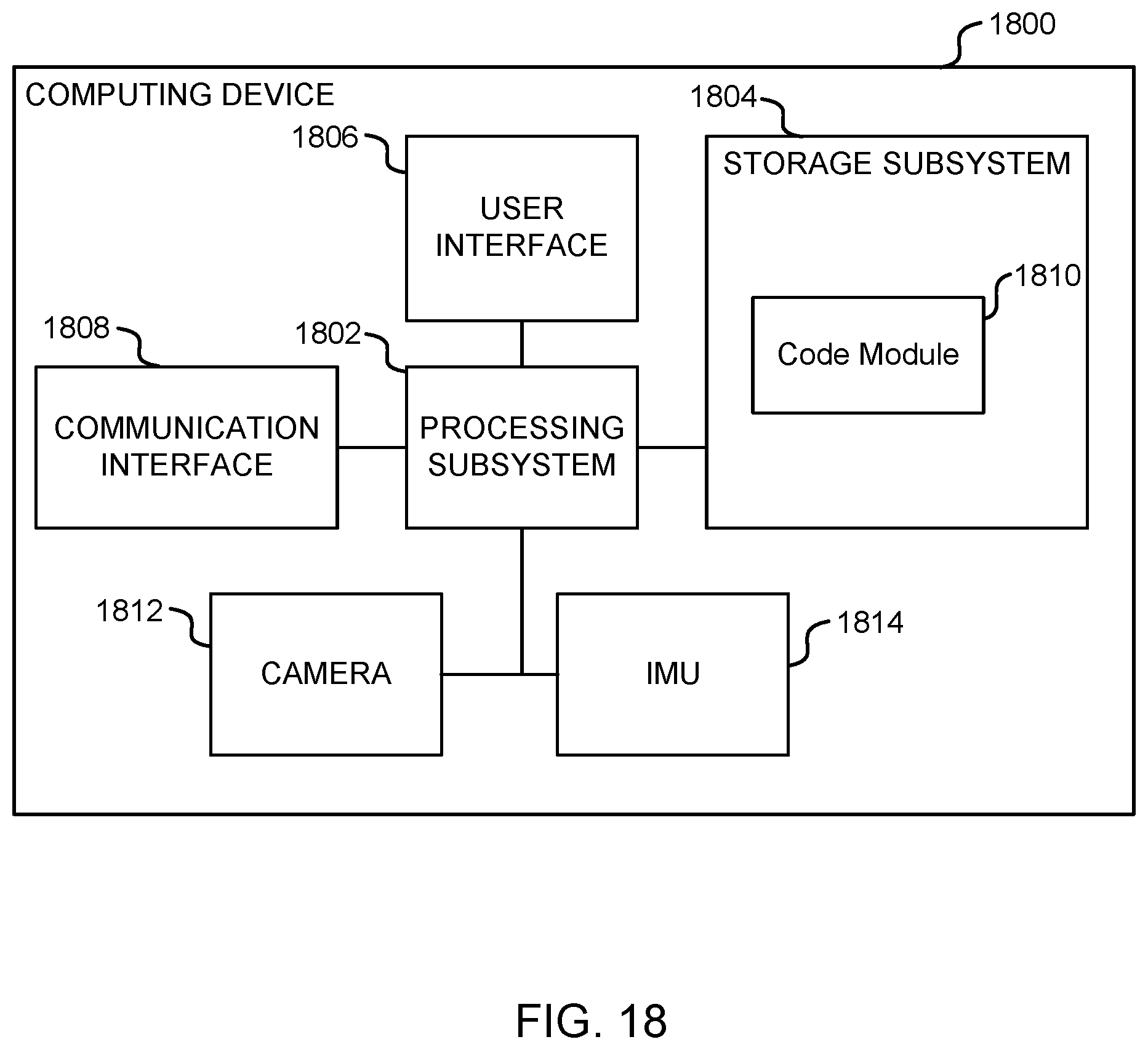 Patent US12307552 Figure 18 – Selection and decoding of an optical pattern within a real scene using a frozen image from a video preview