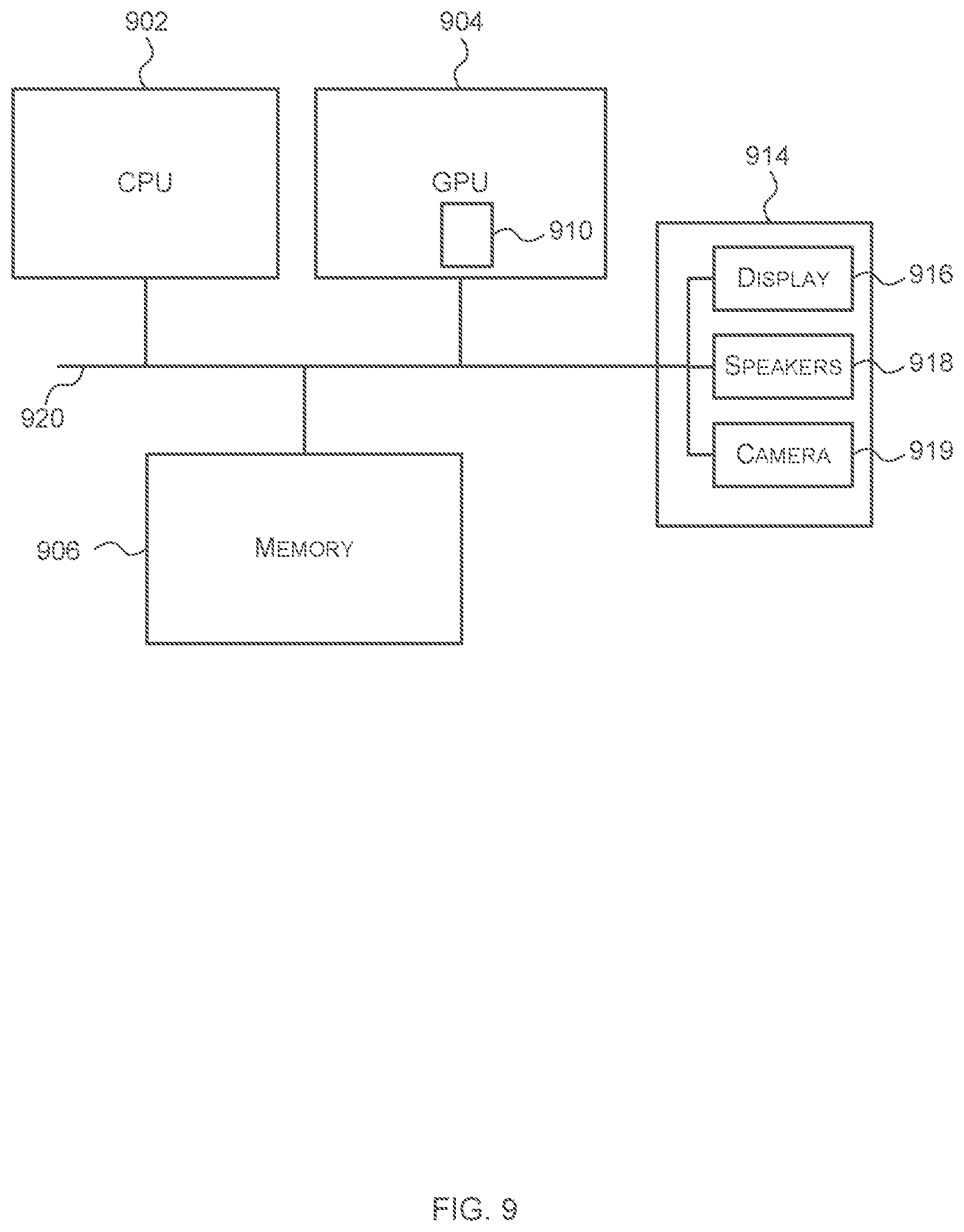 Patent US12307555 Figure 9 – Cube mapping using gradients of an input block of fragments