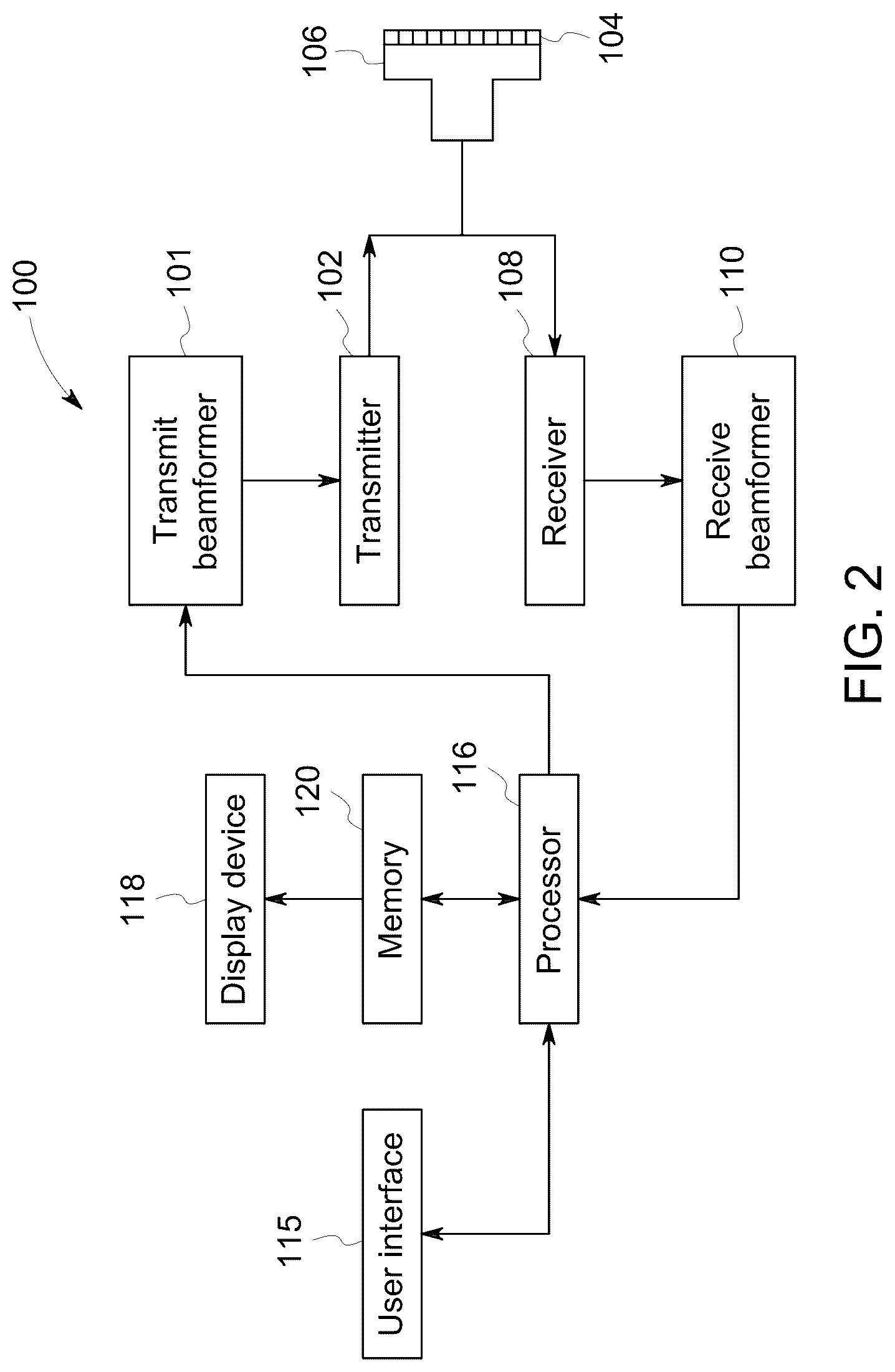 Patent US12307556 Figure 2 – Automatic model-based navigation system and method for ultrasound images