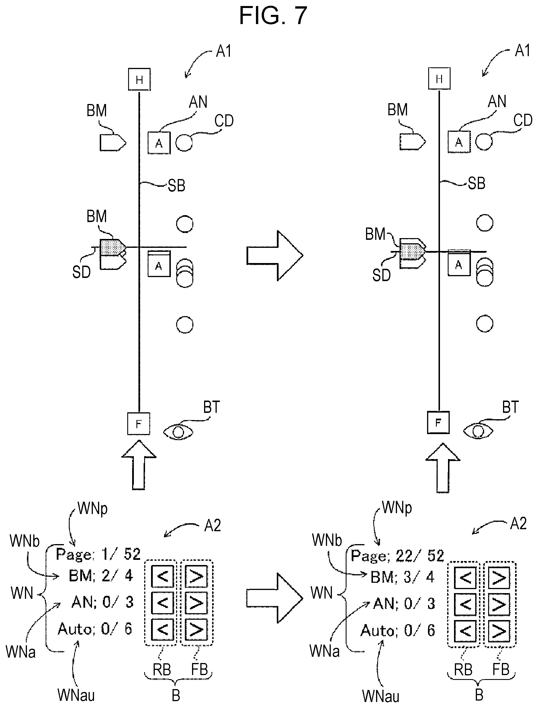 Patent US12307561 Figure 4 – Display control apparatus, display control method, and display control program