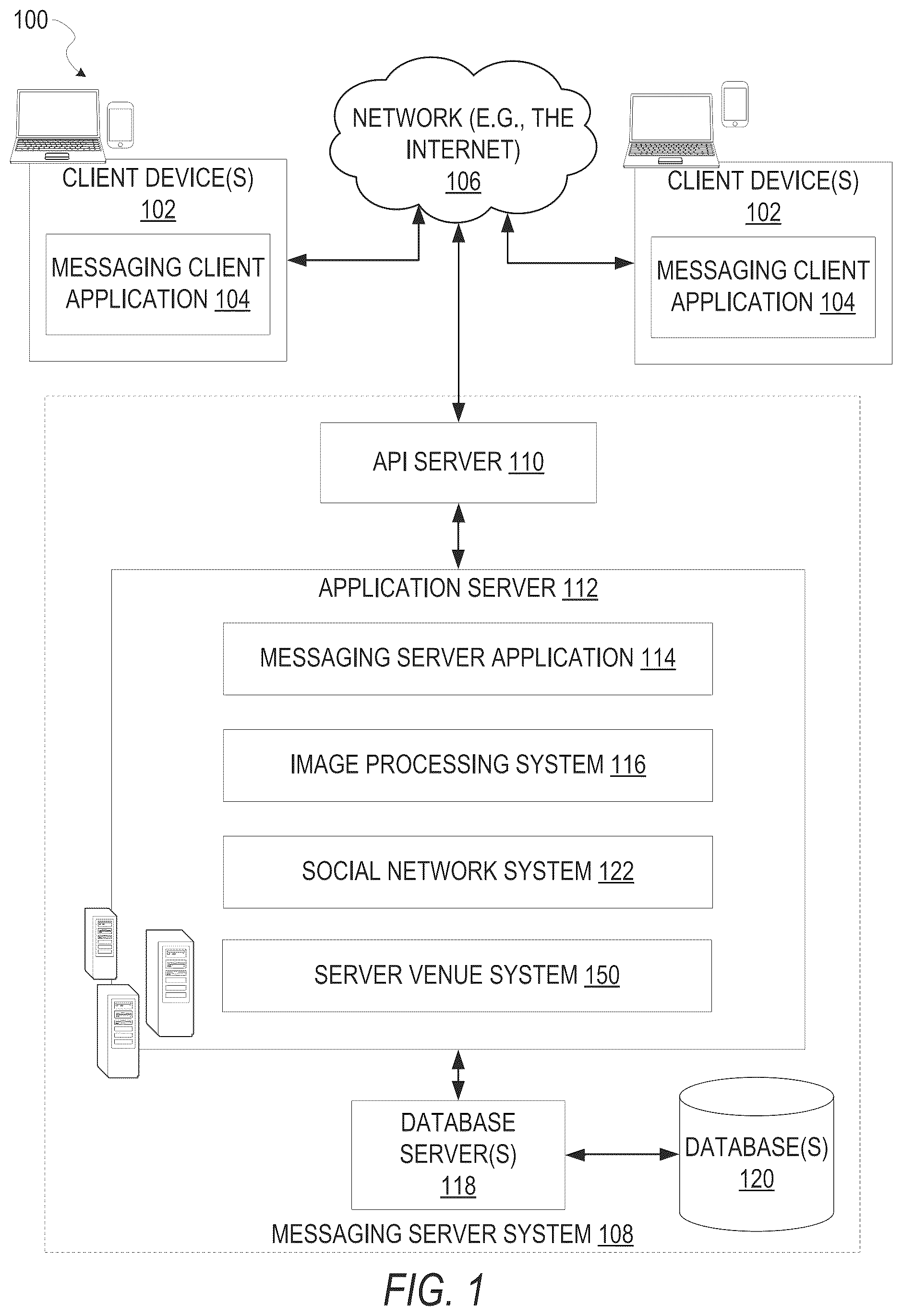 Patent US12307562 Figure 1 – Device location based on machine learning classifications