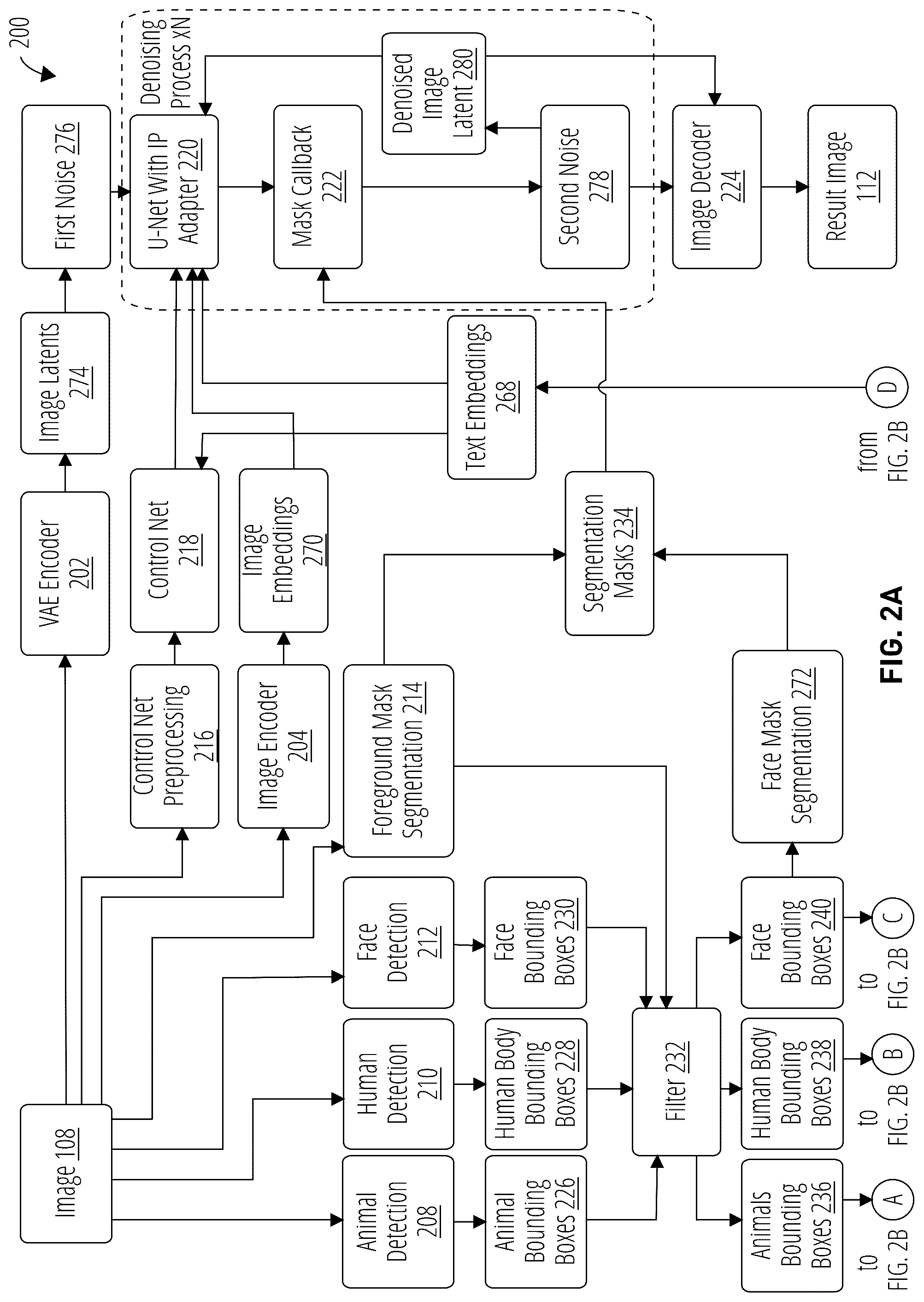 Patent US12307563 Figure 2 – Text-driven photo style adjustment with generative AI