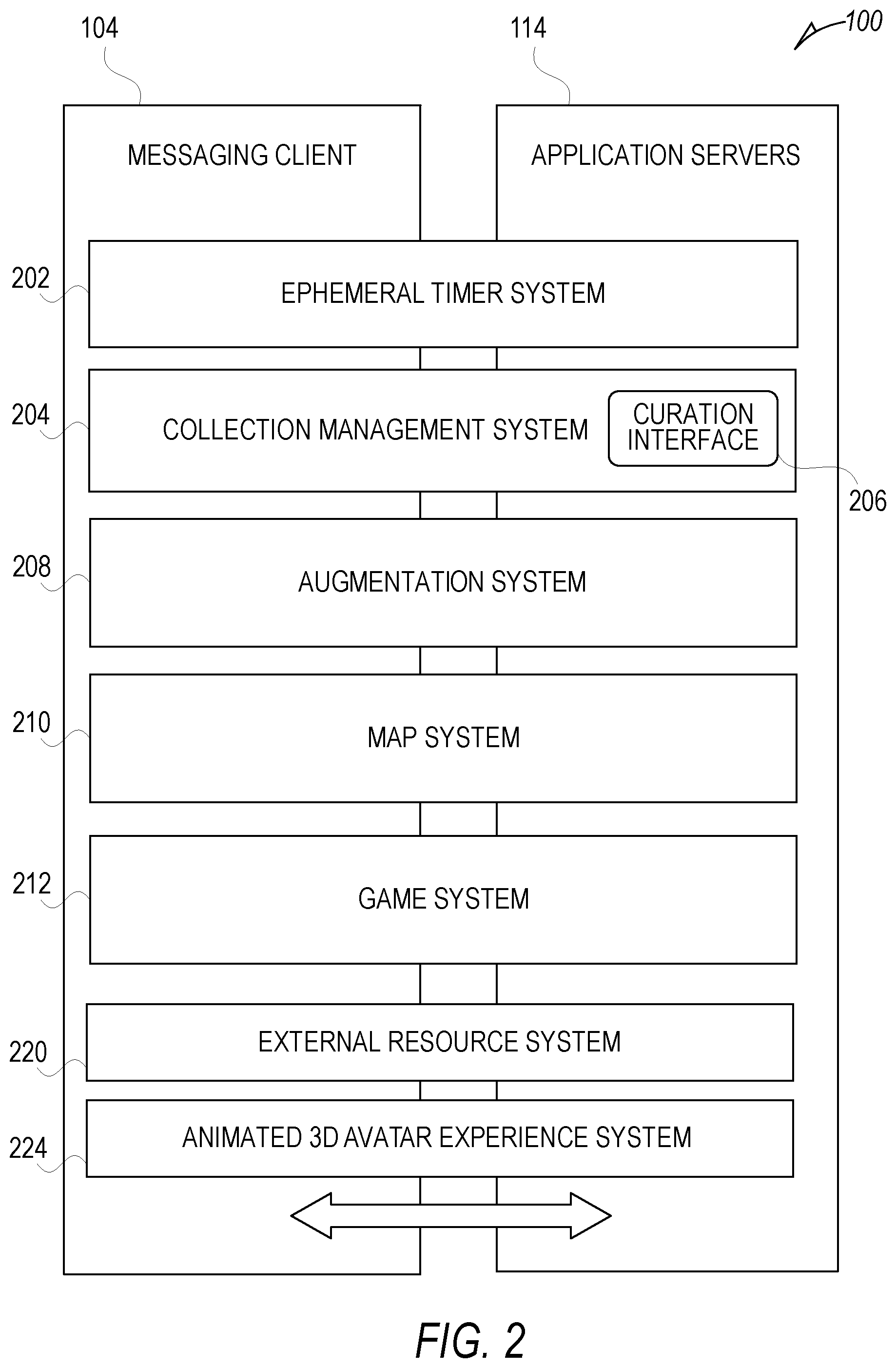 Patent US12307564 Figure 2 – Applying animated 3D avatar in AR experiences