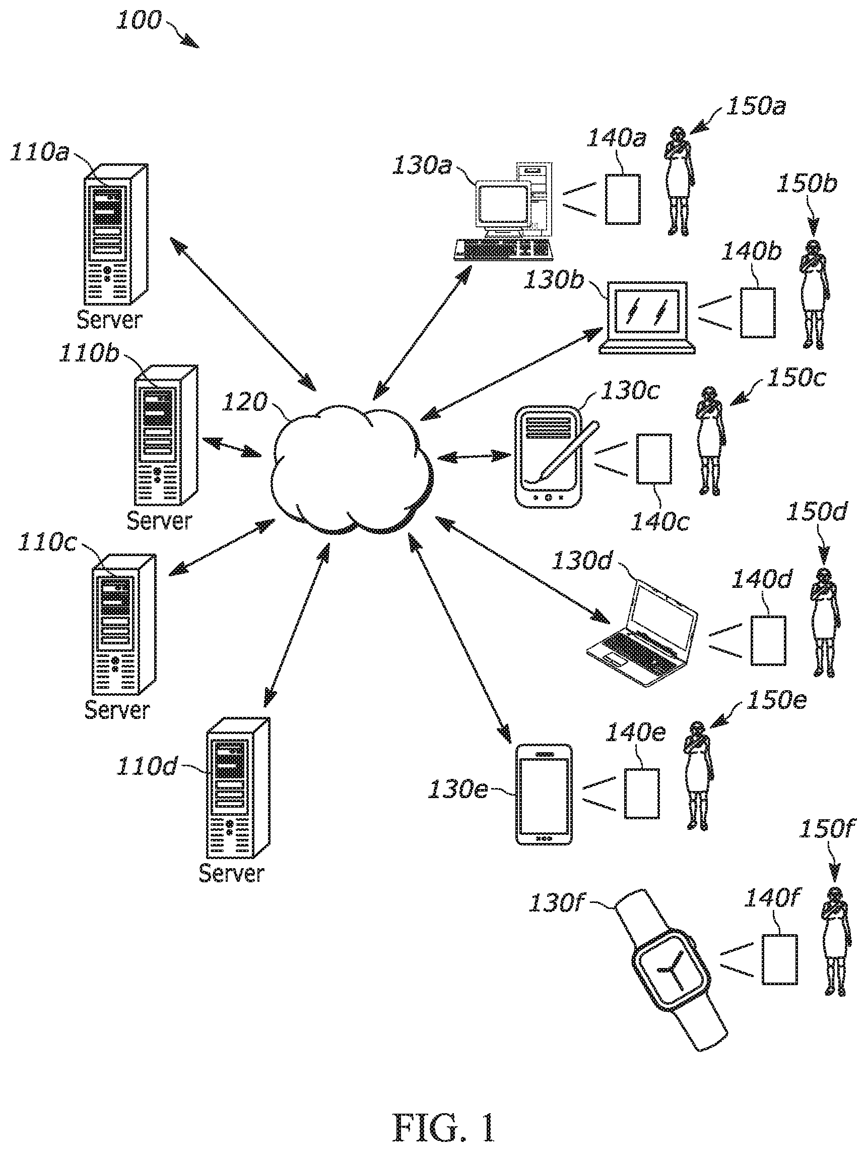 Patent US12307565 — Notification application for a computing device — Figure 1