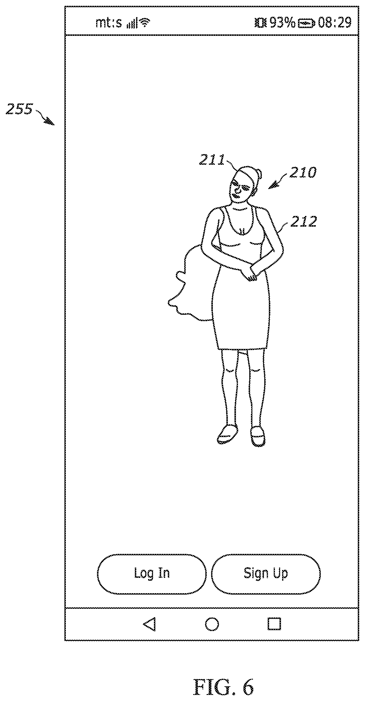 Patent US12307565 Figure 6 – Notification application for a computing device