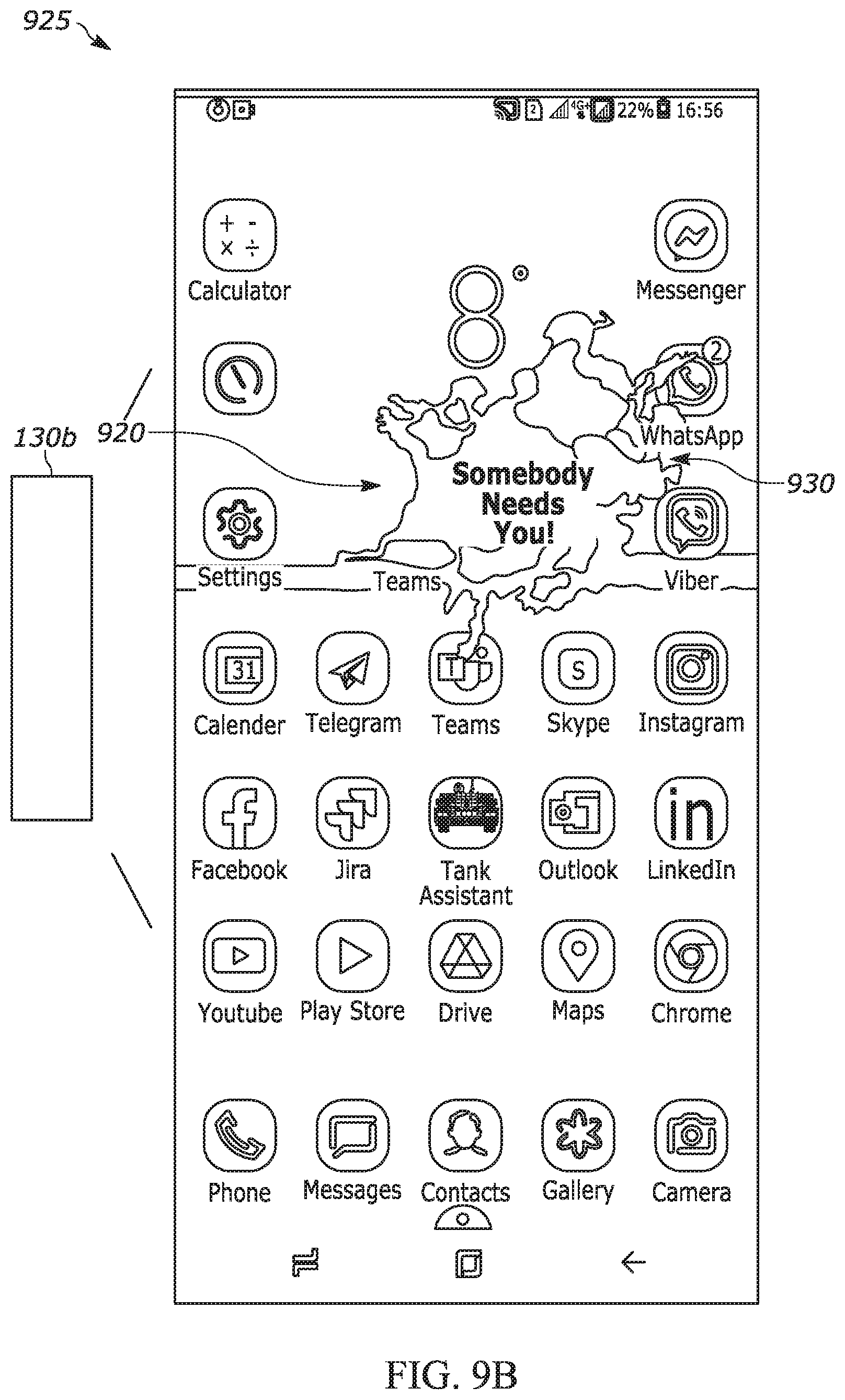 Patent US12307565 Figure 14 – Notification application for a computing device
