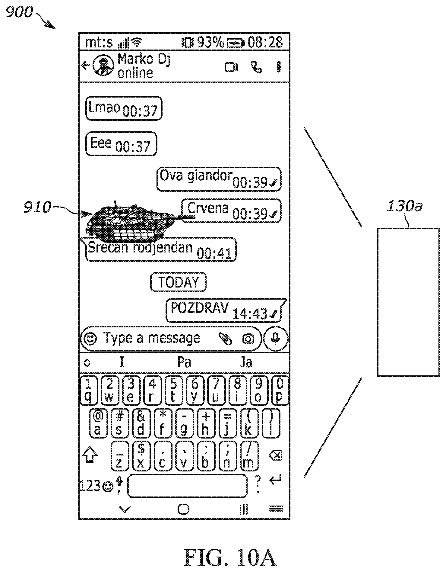 Patent US12307565 Figure 15 – Notification application for a computing device