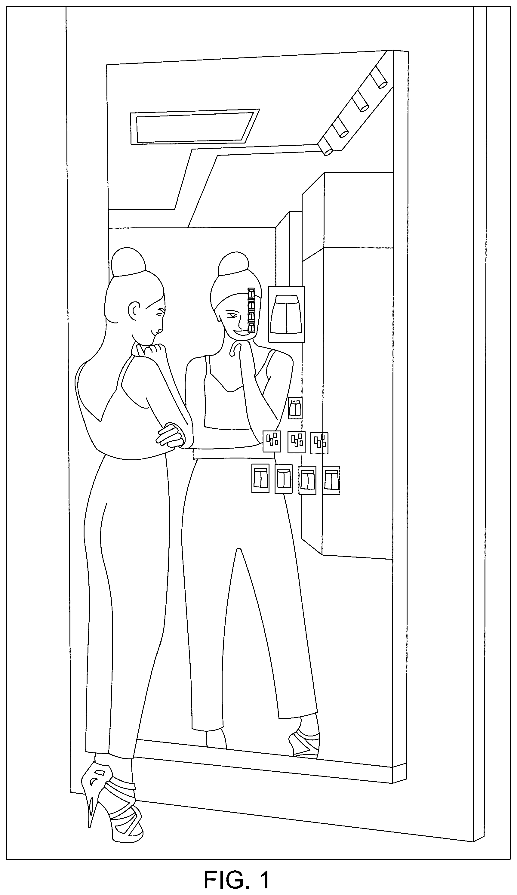 Patent US12307566 Figure 1 – Systems and methods for creating avatars