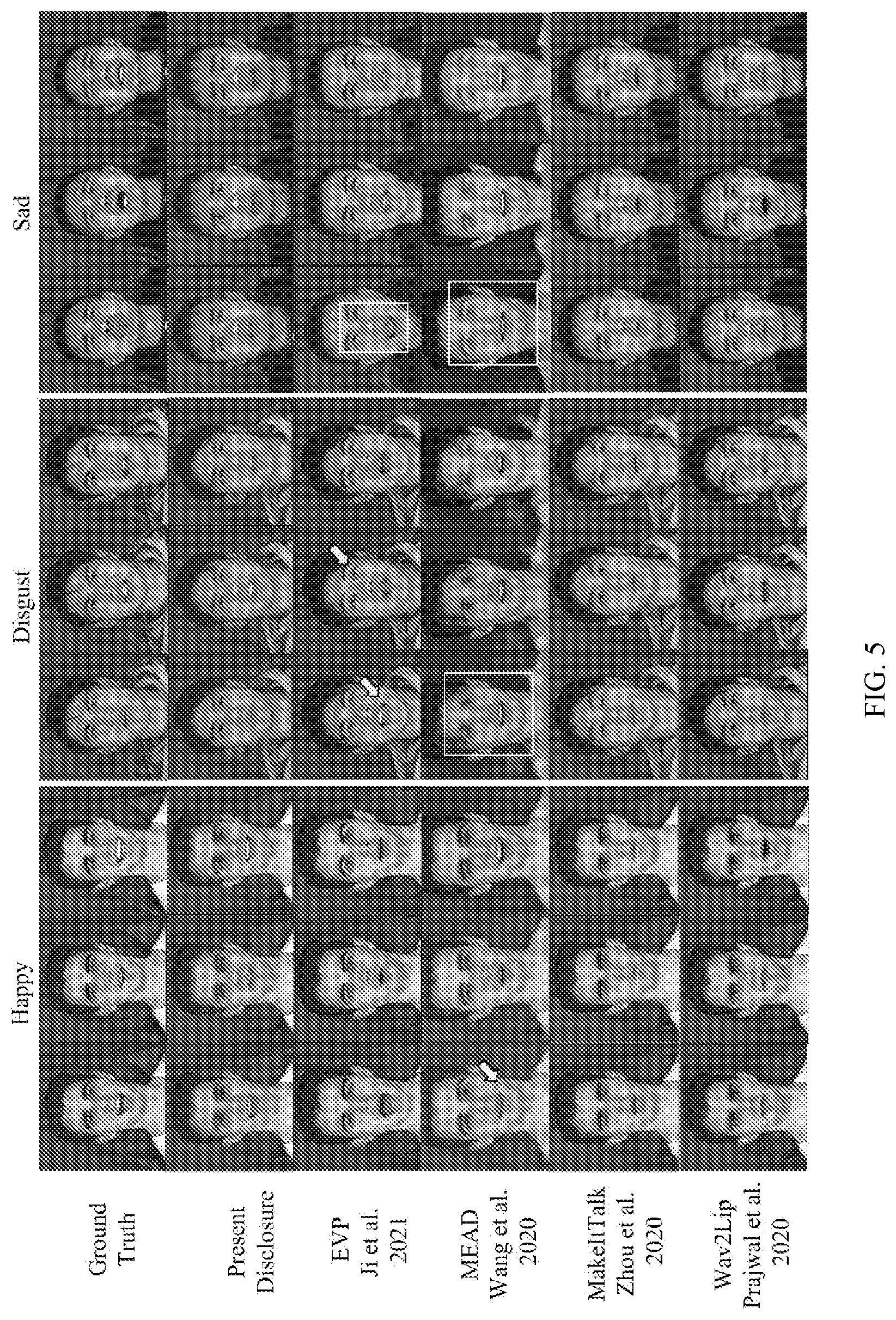 Patent US12307567 Figure 8 – Methods and systems for emotion-controllable generalized talking face generation