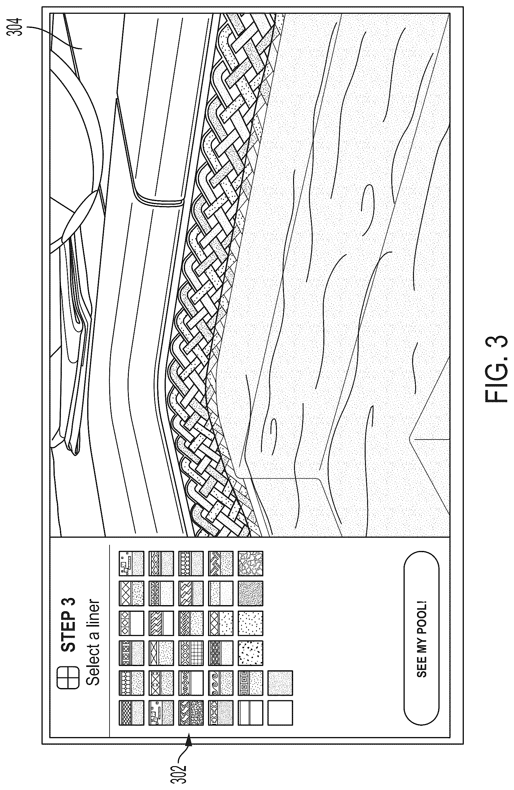 Patent US12307574 Figure 3 – Visualizer for swimming pools