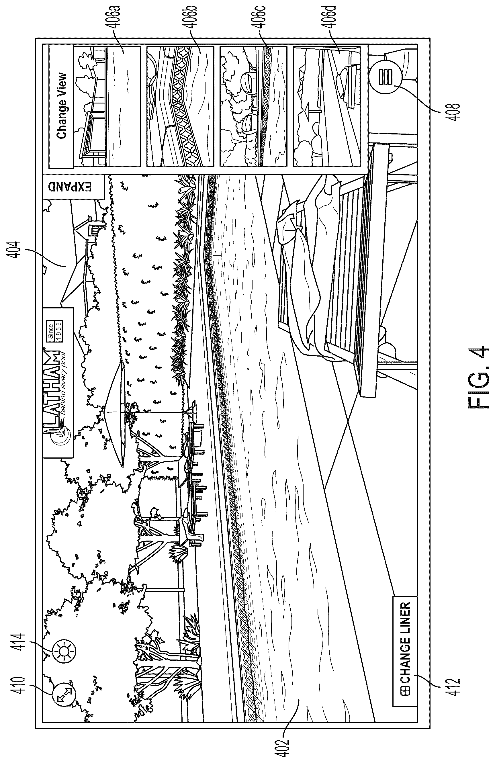Patent US12307574 Figure 4 – Visualizer for swimming pools