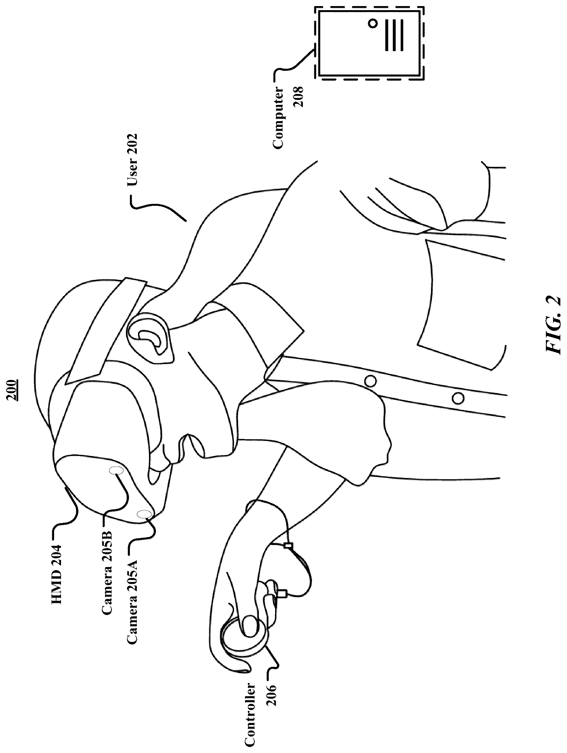 Patent US12307575 Figure 2 – Scene capture via artificial reality systems