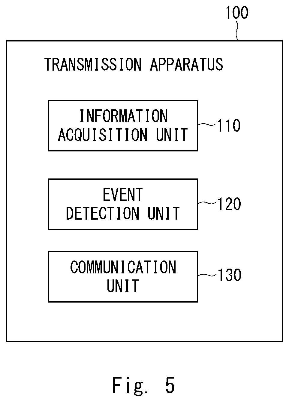 Patent US12307578 Figure 5 – Traffic event reproduction system, server, traffic event reproduction method, and non-transitory computer readable medium