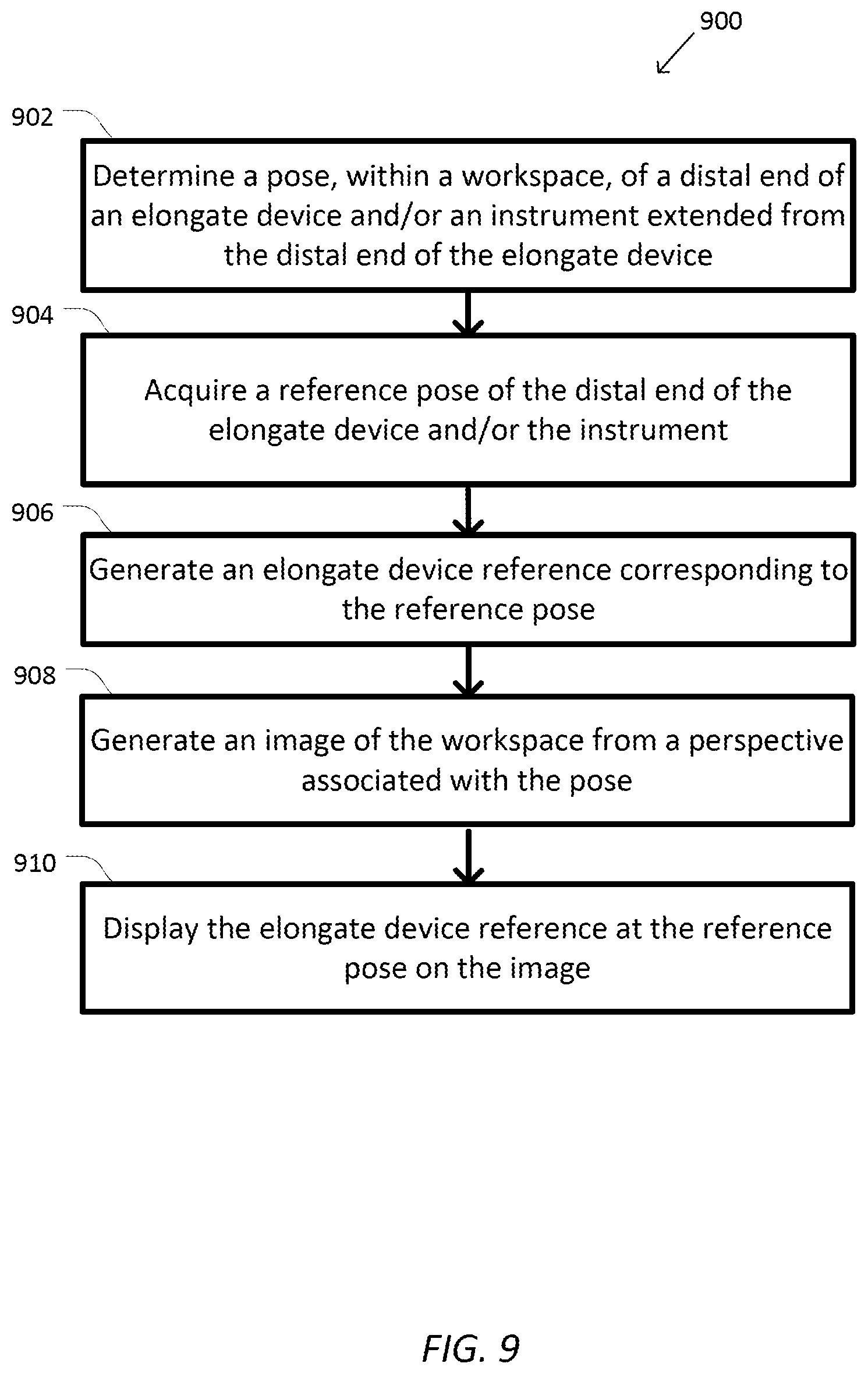 Patent US12307581 Figure 12 – Elongate device references for image-guided procedures