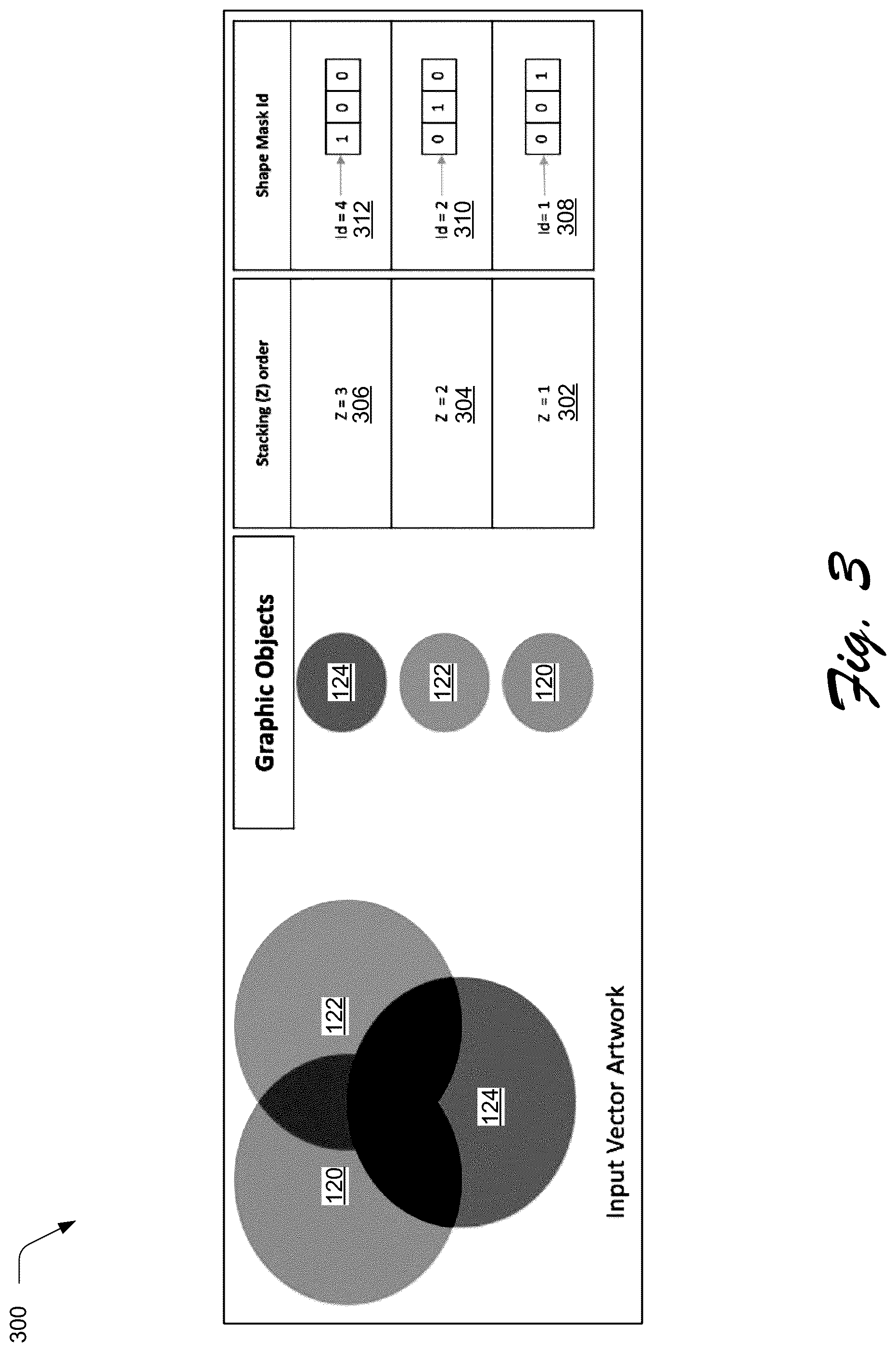 Patent US12307584 Figure 3 – Systems for efficiently generating blend objects