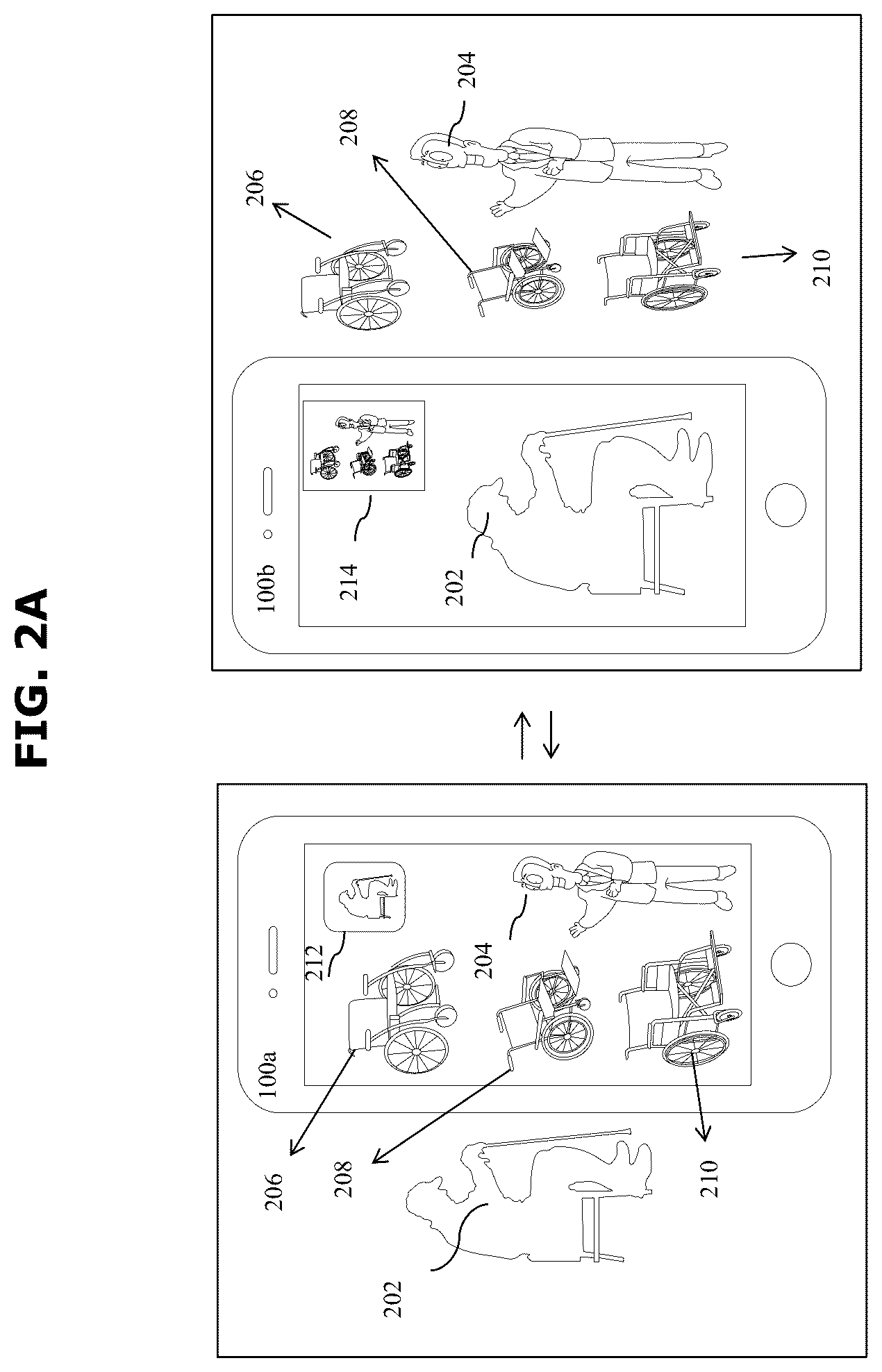 Patent US12307588 Figure 2 – Method and electronic device for generating partial virtual model of objects