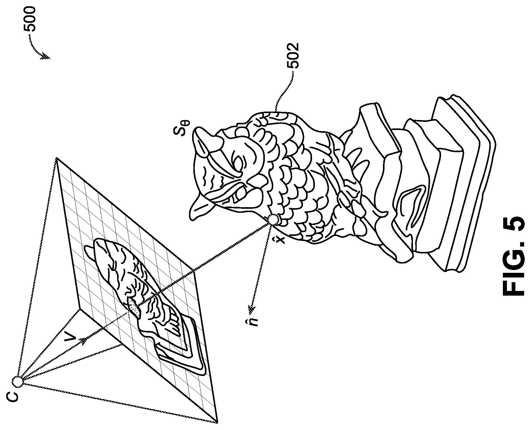Patent US12307589 Figure 5 – Generating semantically-labelled three-dimensional models