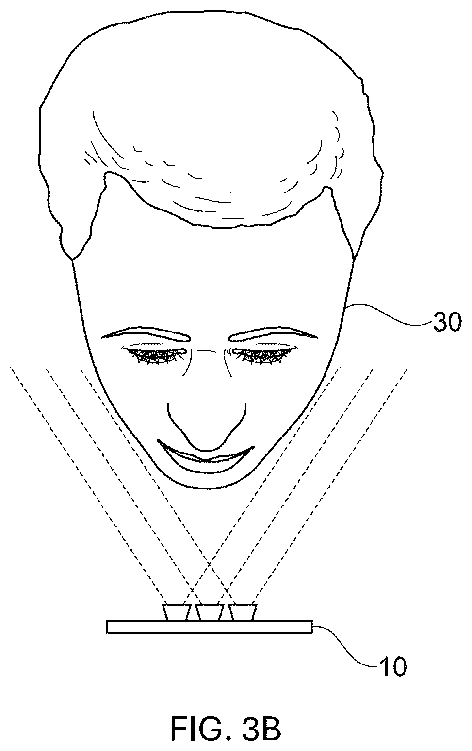 Patent US12307590 Figure 3 – Method for head image recording and corresponding mobile device
