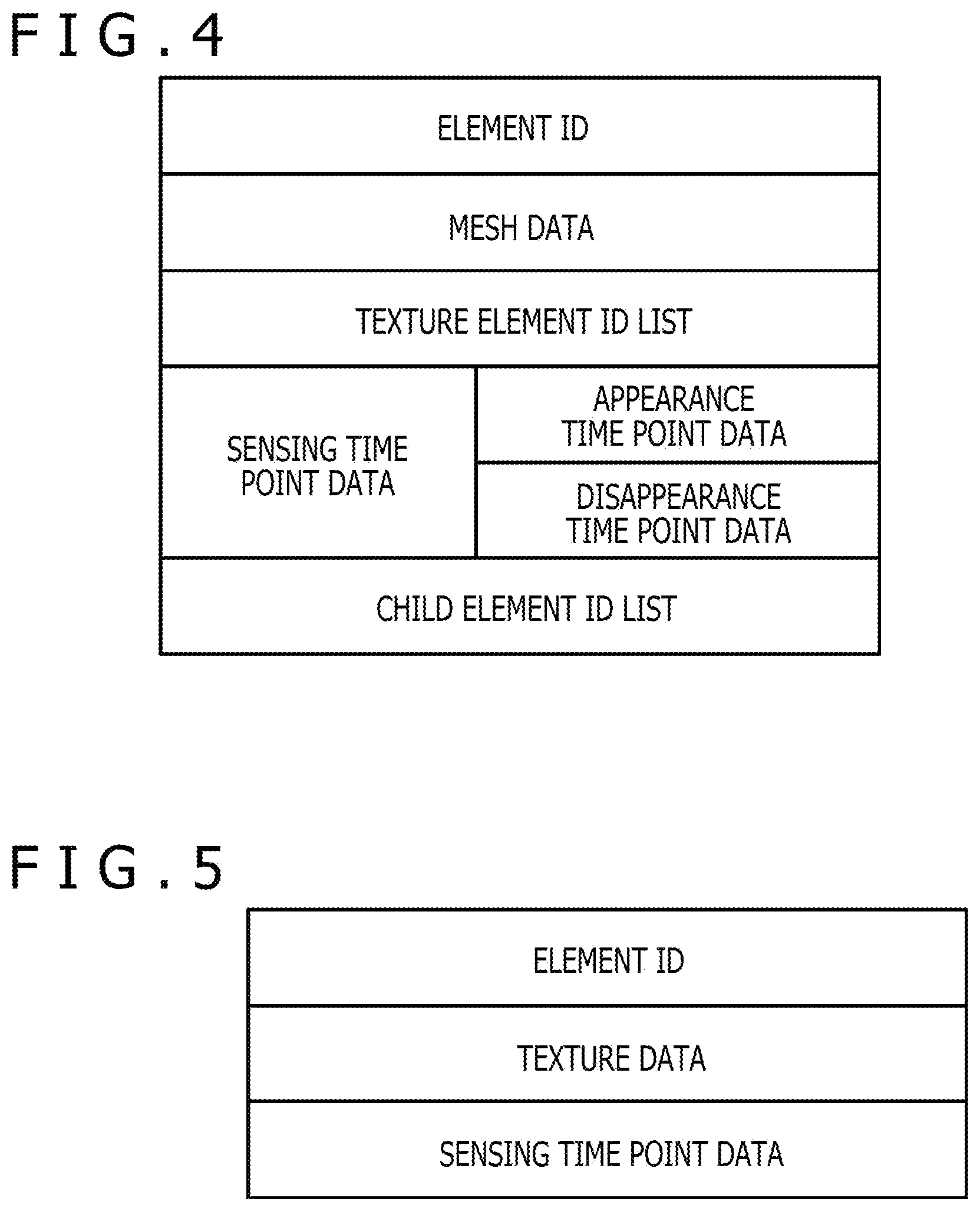 Patent US12307591 Figure 4 – Element data management apparatus, element data management method, program, and data structure of element data