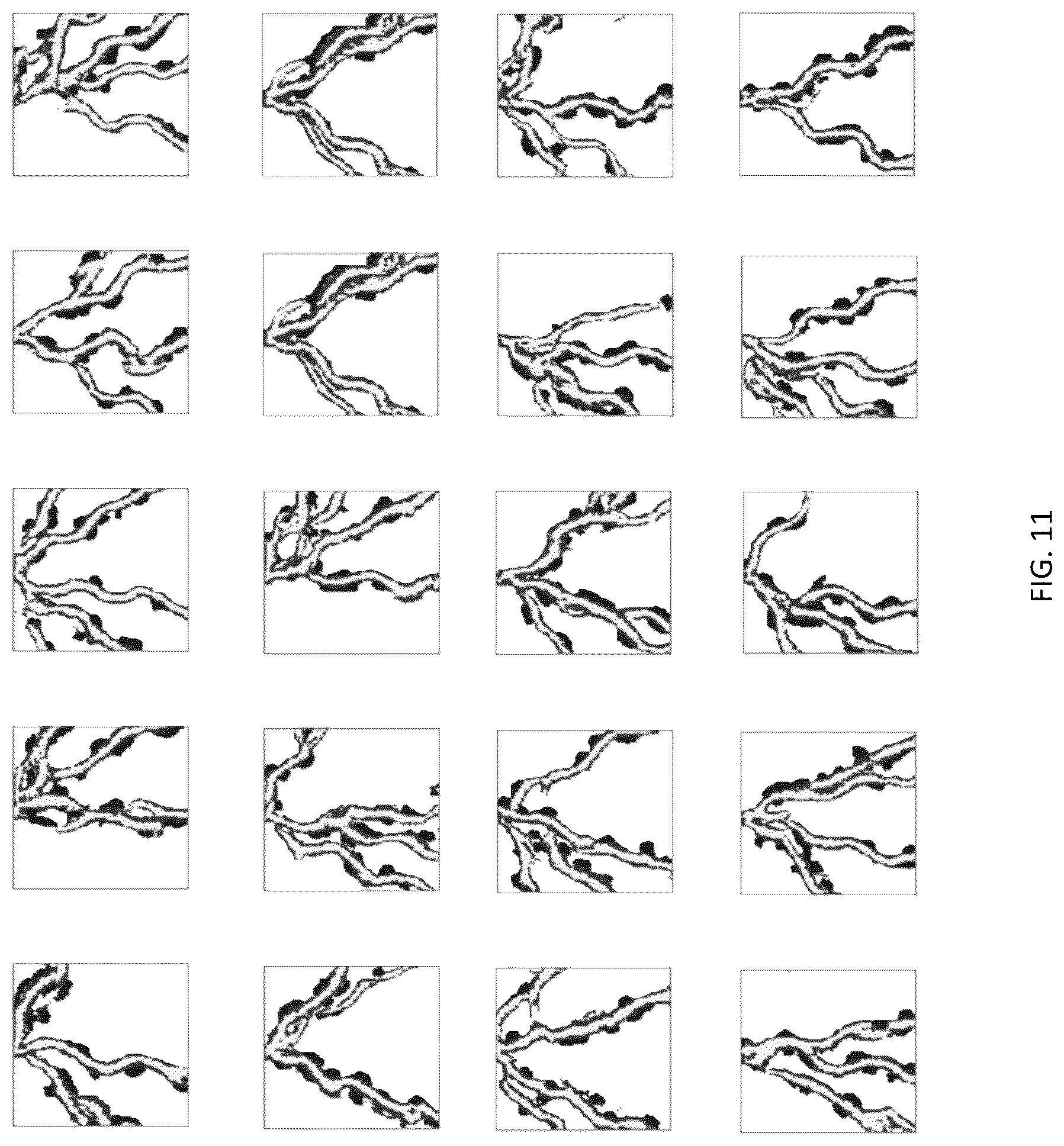 Patent US12307594 Figure 11 – Generating geological facies models with fidelity to the diversity and statistics of training images using improved generative adversarial networks