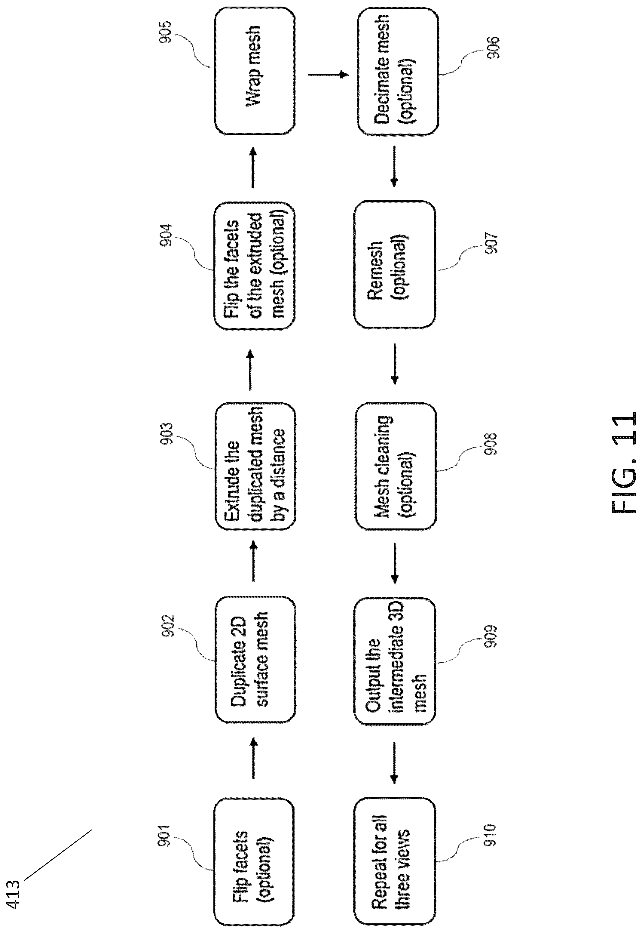 Patent US12307595 Figure 11 – Automatic creation of three-dimensional (3D) variable resolution region geometries