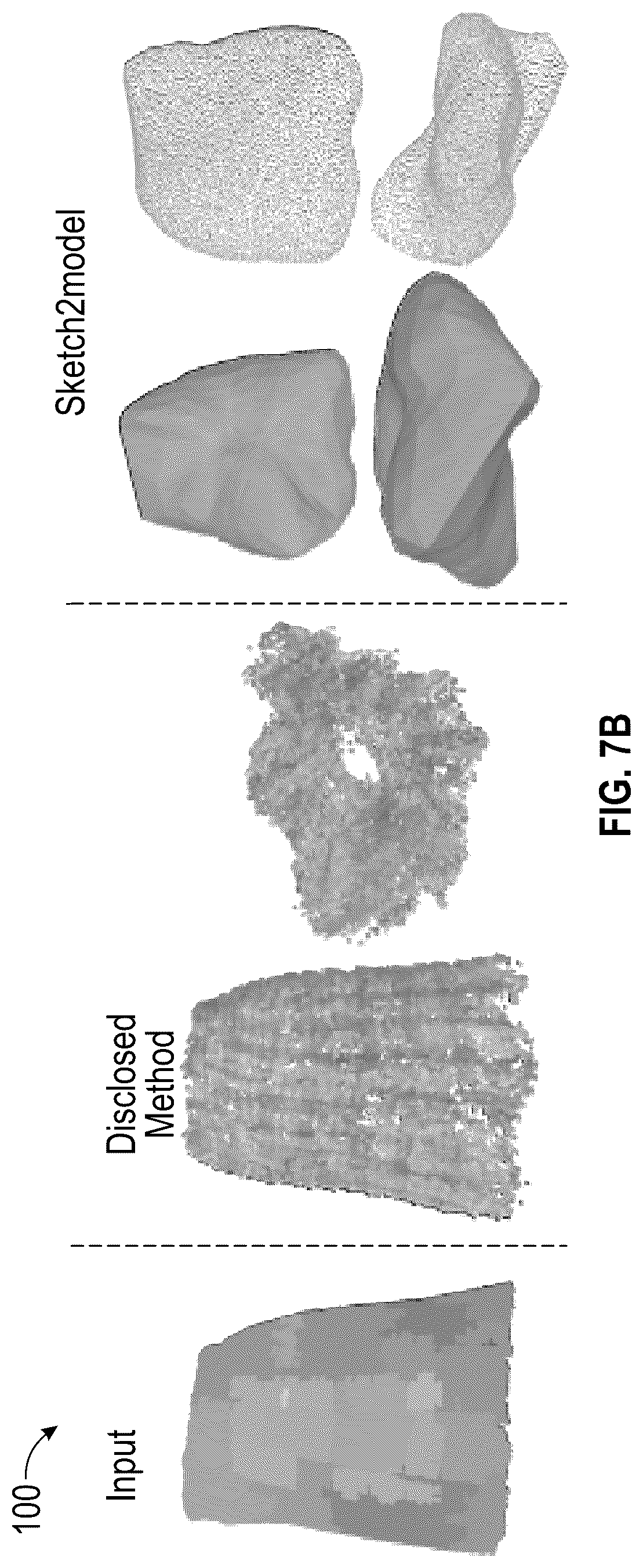 Patent US12307596 Figure 9 – 3D garment generation from 2D scribble images