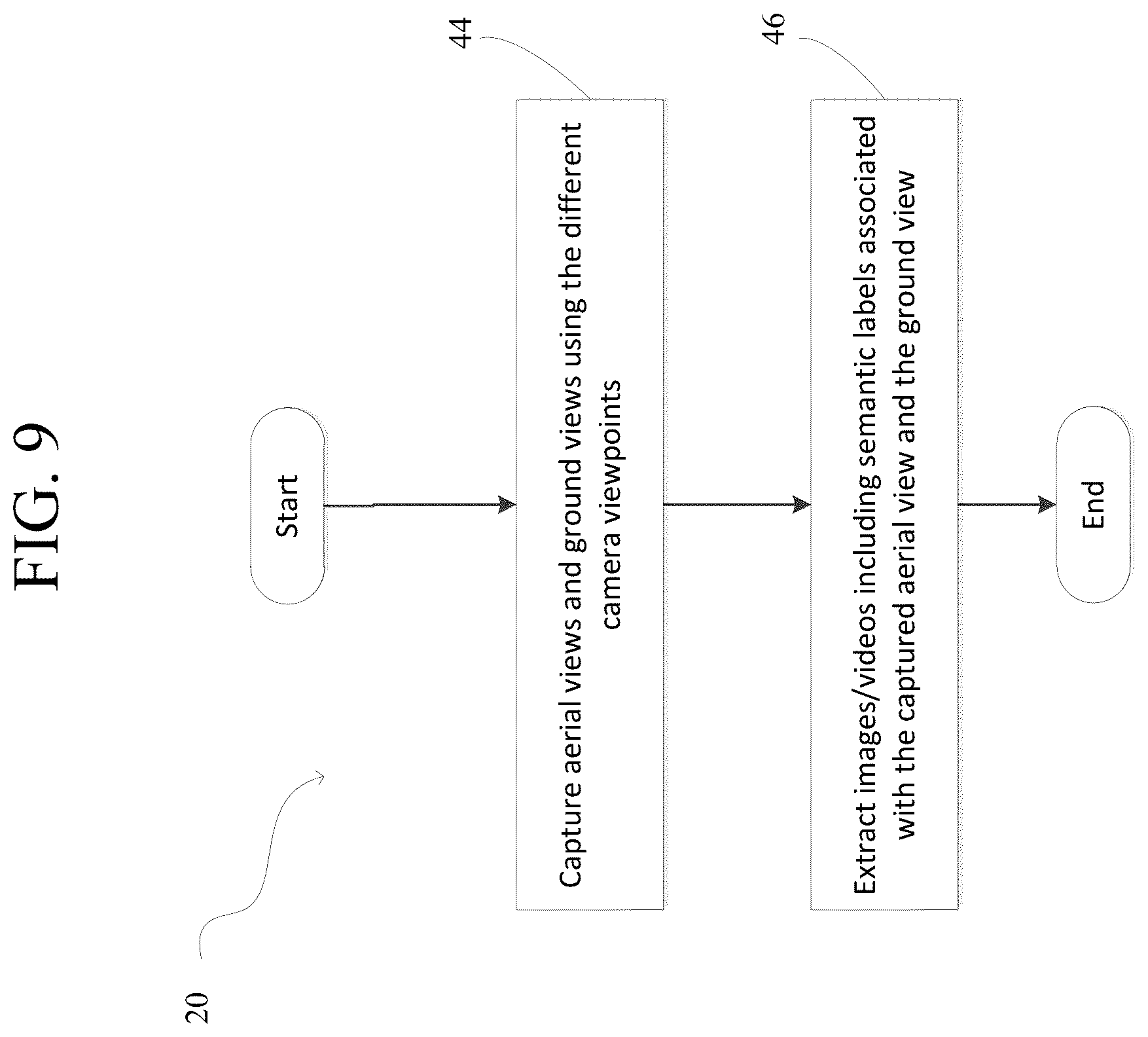 Patent US12307598 Figure 9 – System and method for generating simulated scenes from open map data for machine learning