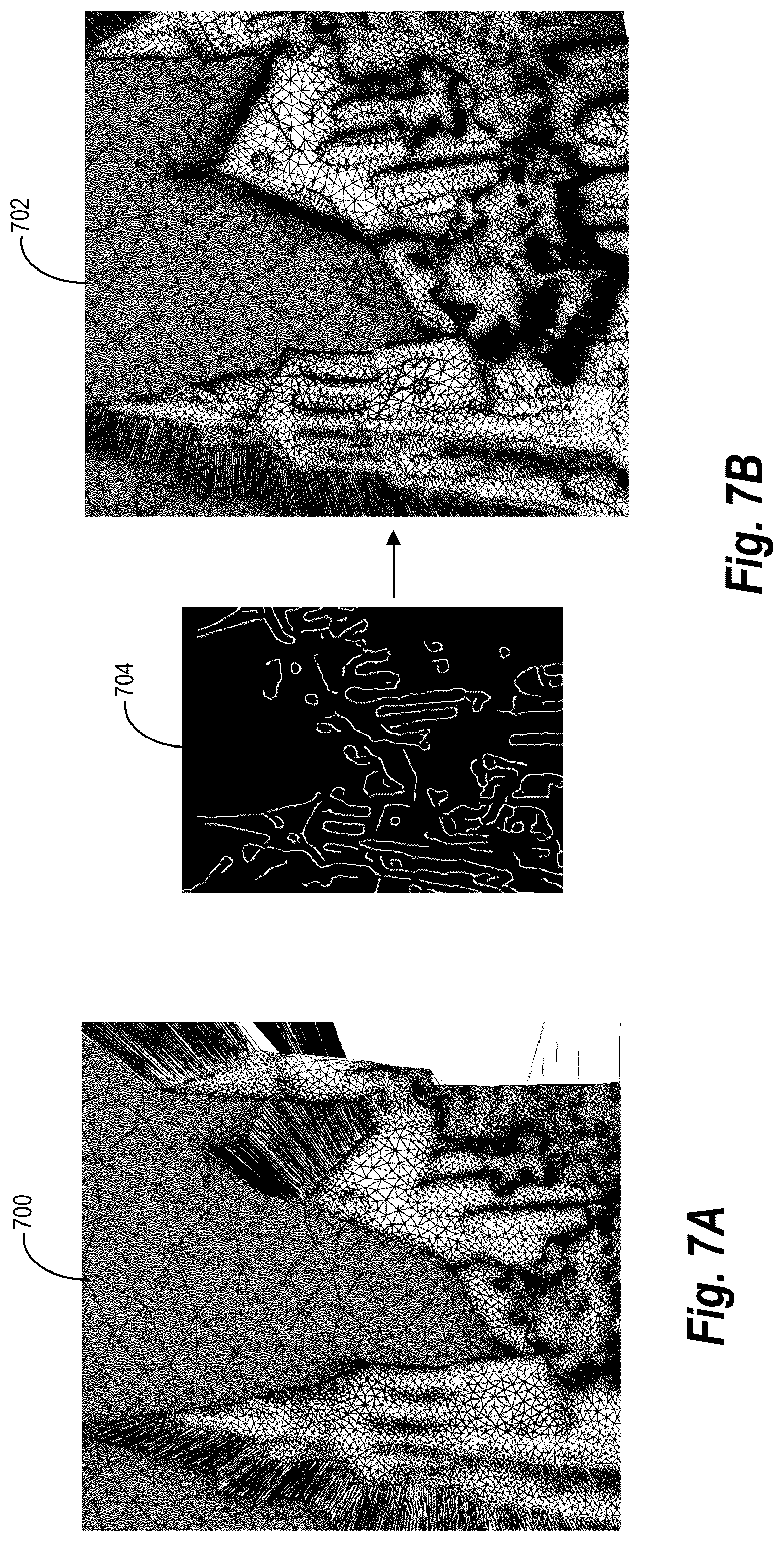 Patent US12307600 Figure 7 – Modifying two-dimensional images utilizing iterative three-dimensional meshes of the two-dimensional images