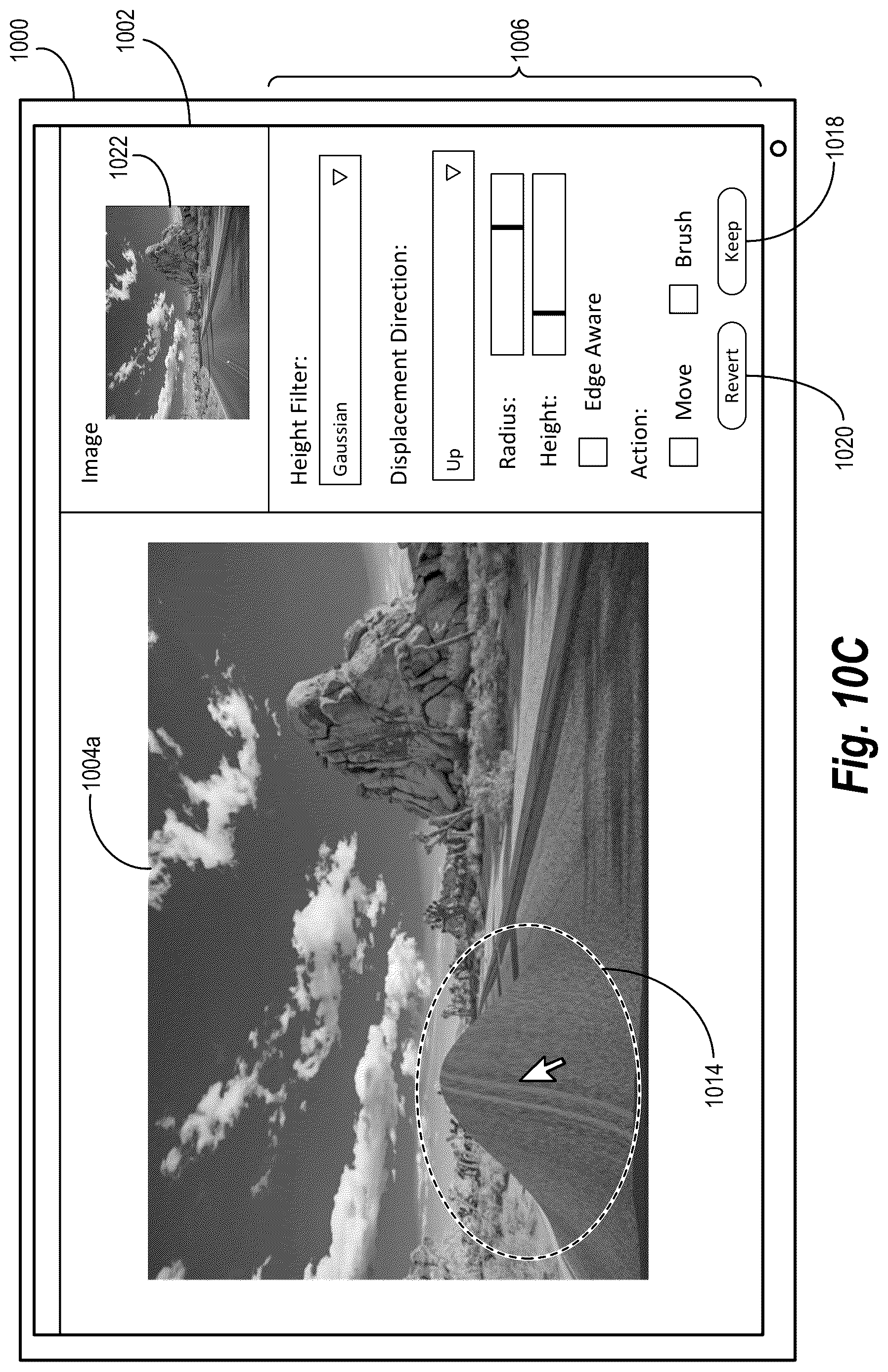 Patent US12307600 Figure 12 – Modifying two-dimensional images utilizing iterative three-dimensional meshes of the two-dimensional images