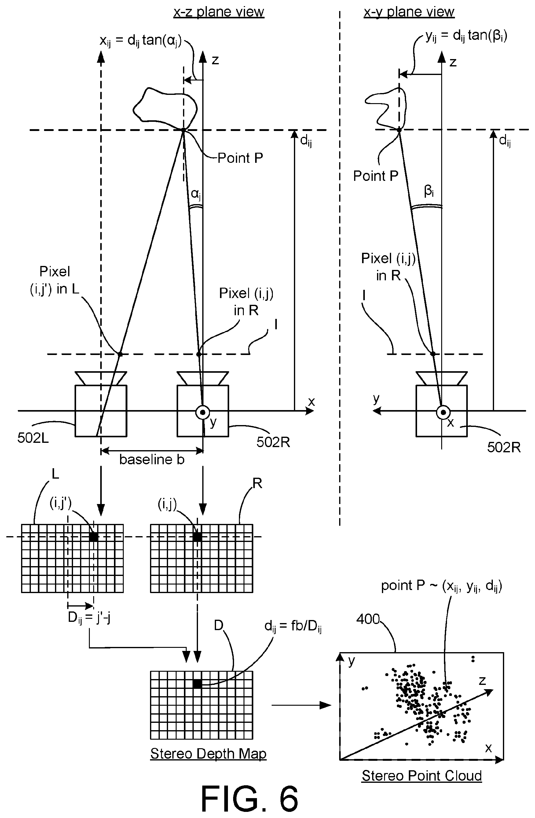 Patent US12307603 Figure 6 – Structure annotation