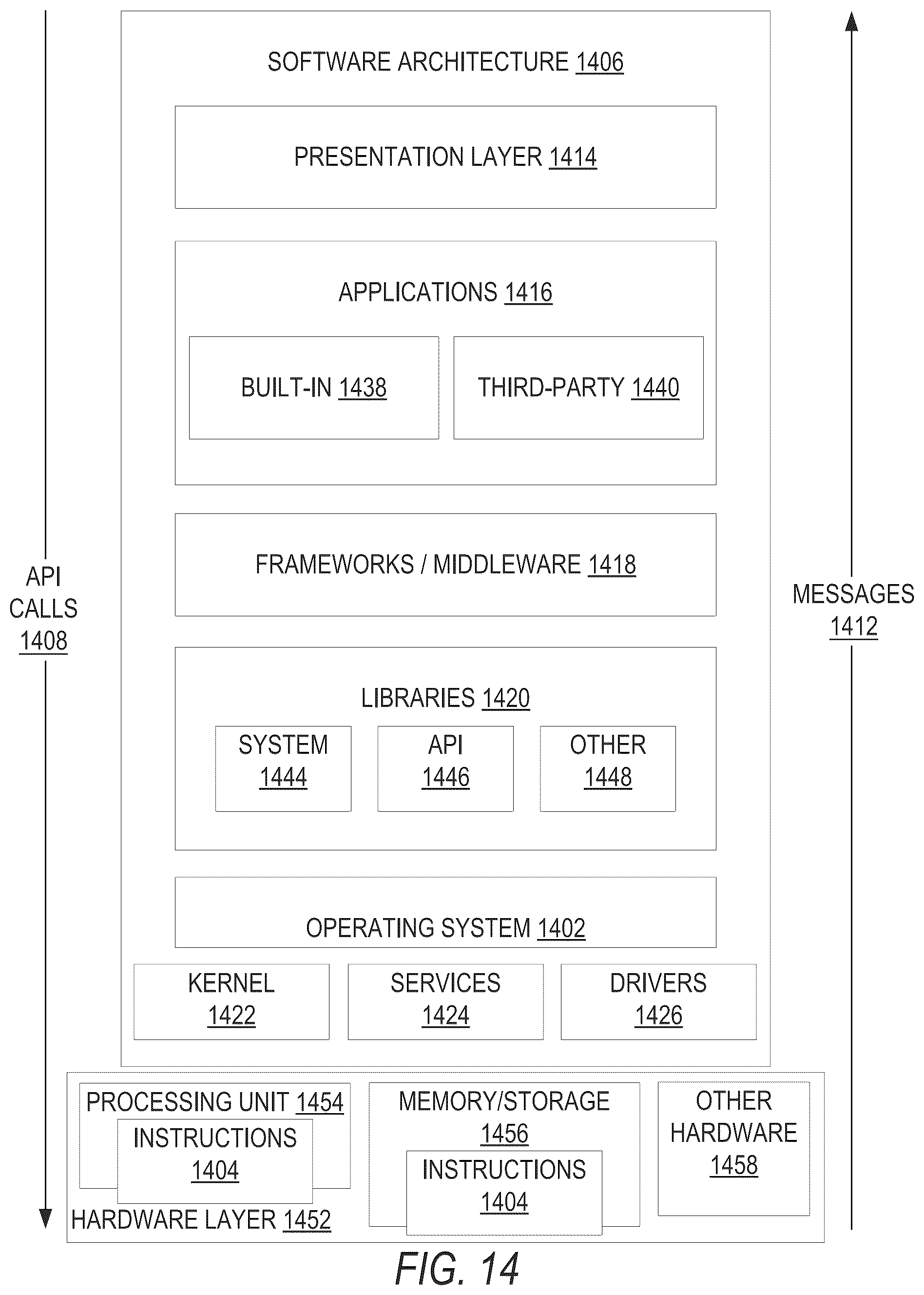 Patent US12307605 Figure 14 – Recording augmented reality content on an eyewear device