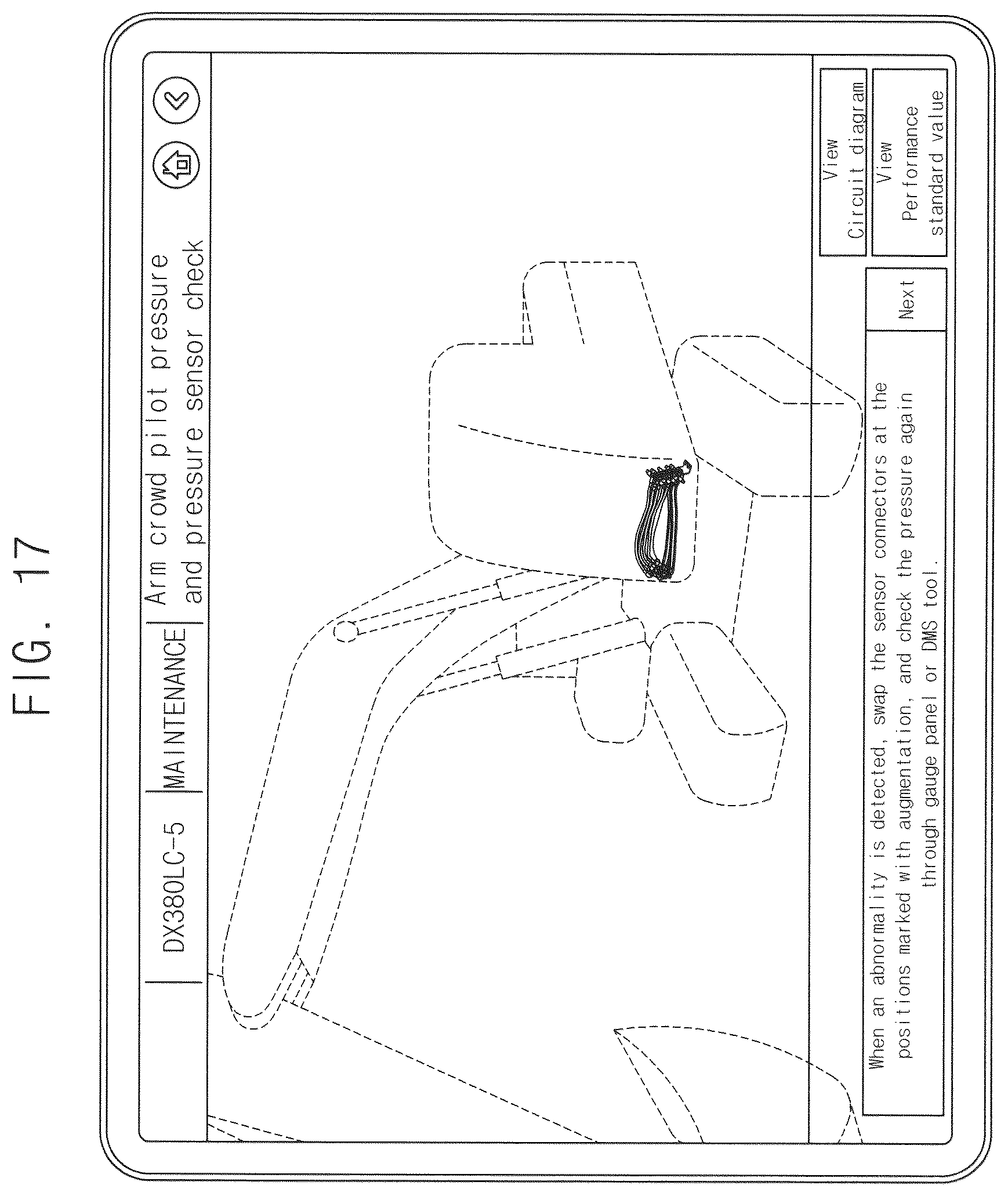 Patent US12307607 Figure 18 – Method and device for providing construction machinery maintenance manual by using augmented reality