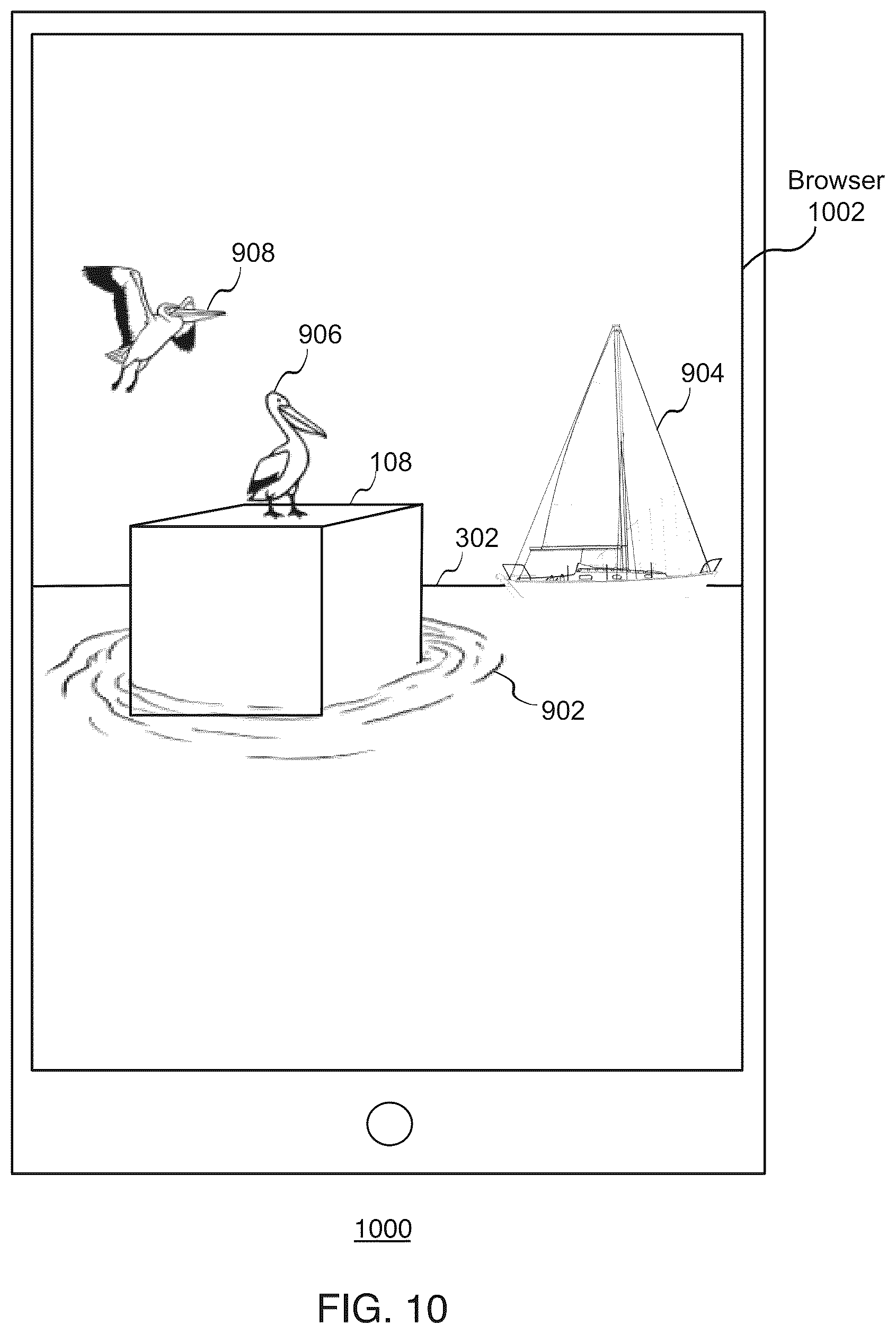 Patent US12307608 Figure 9 – Efficient GPU/CPU pipeline for providing augmented reality content