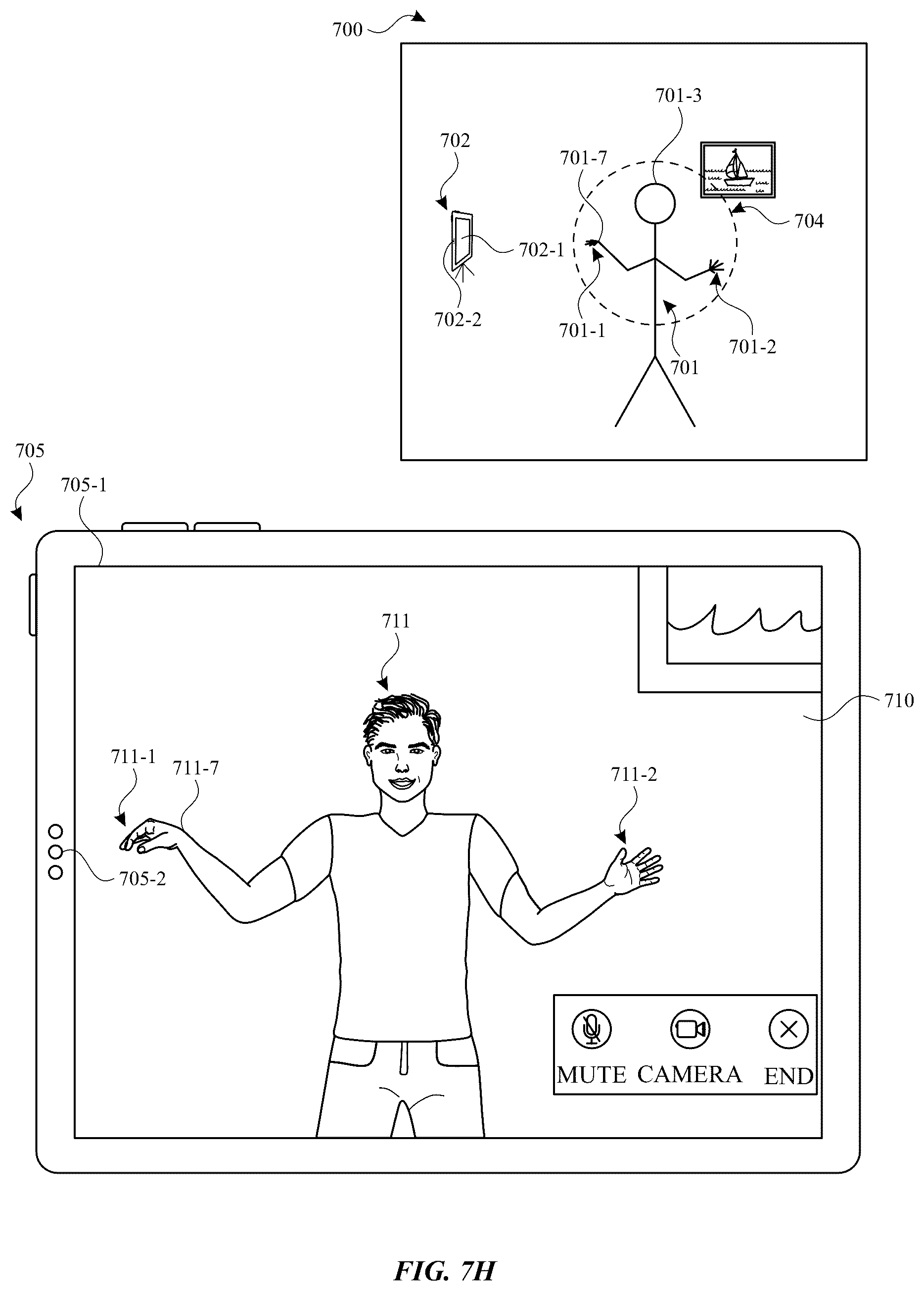 Patent US12307613 Figure 14 – Devices, methods, and graphical user interfaces for modifying avatars in three-dimensional environments