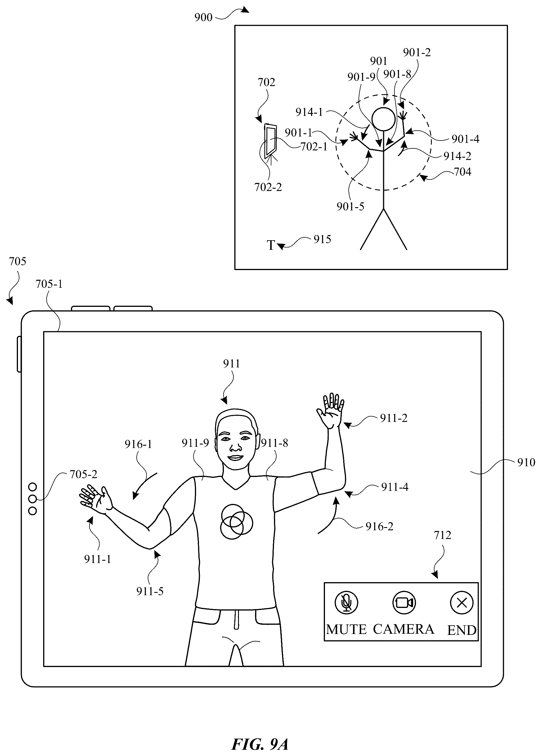 Patent US12307613 Figure 17 – Devices, methods, and graphical user interfaces for modifying avatars in three-dimensional environments