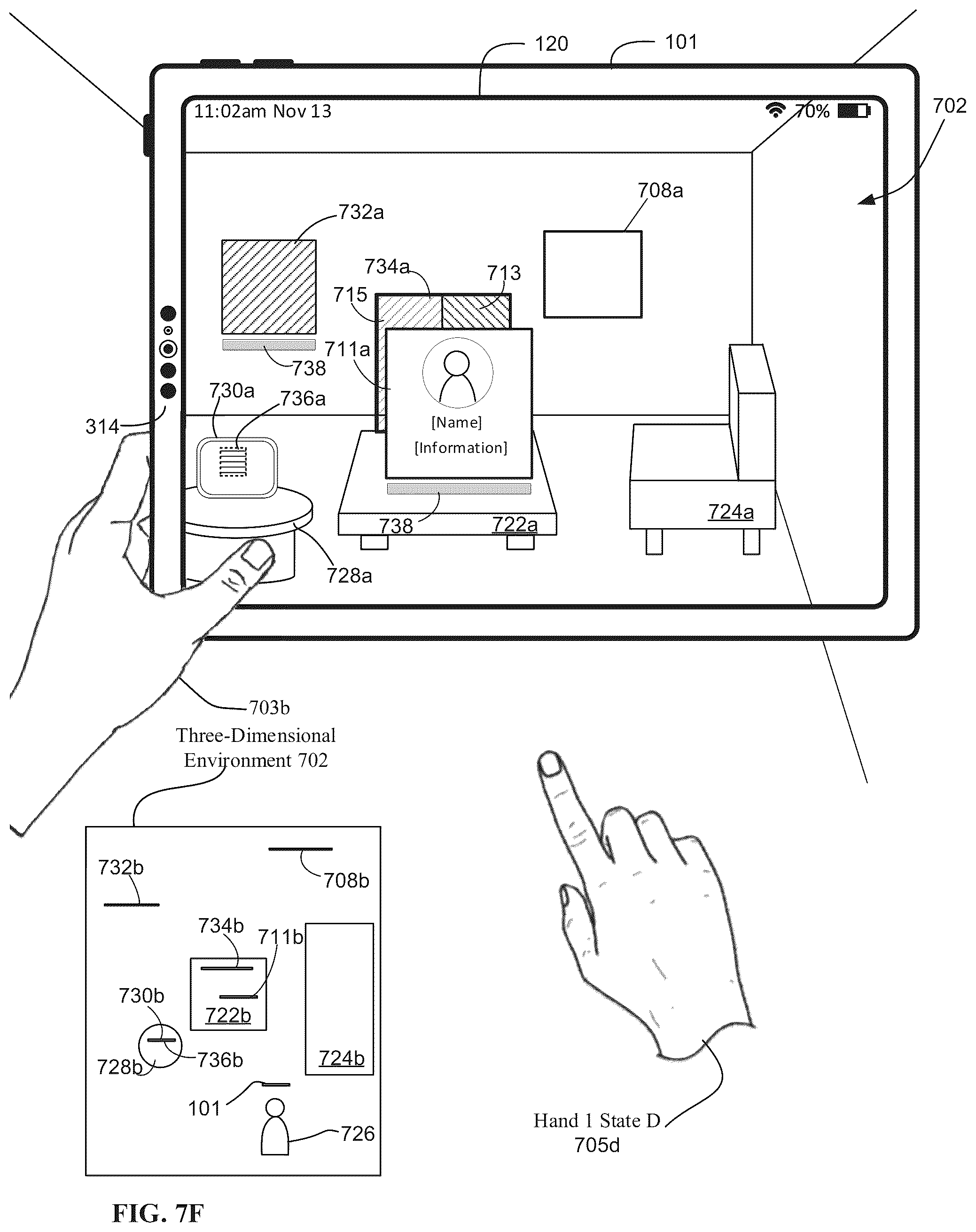 Patent US12307614 Figure 12 – Methods for sharing content and interacting with physical devices in a three-dimensional environment