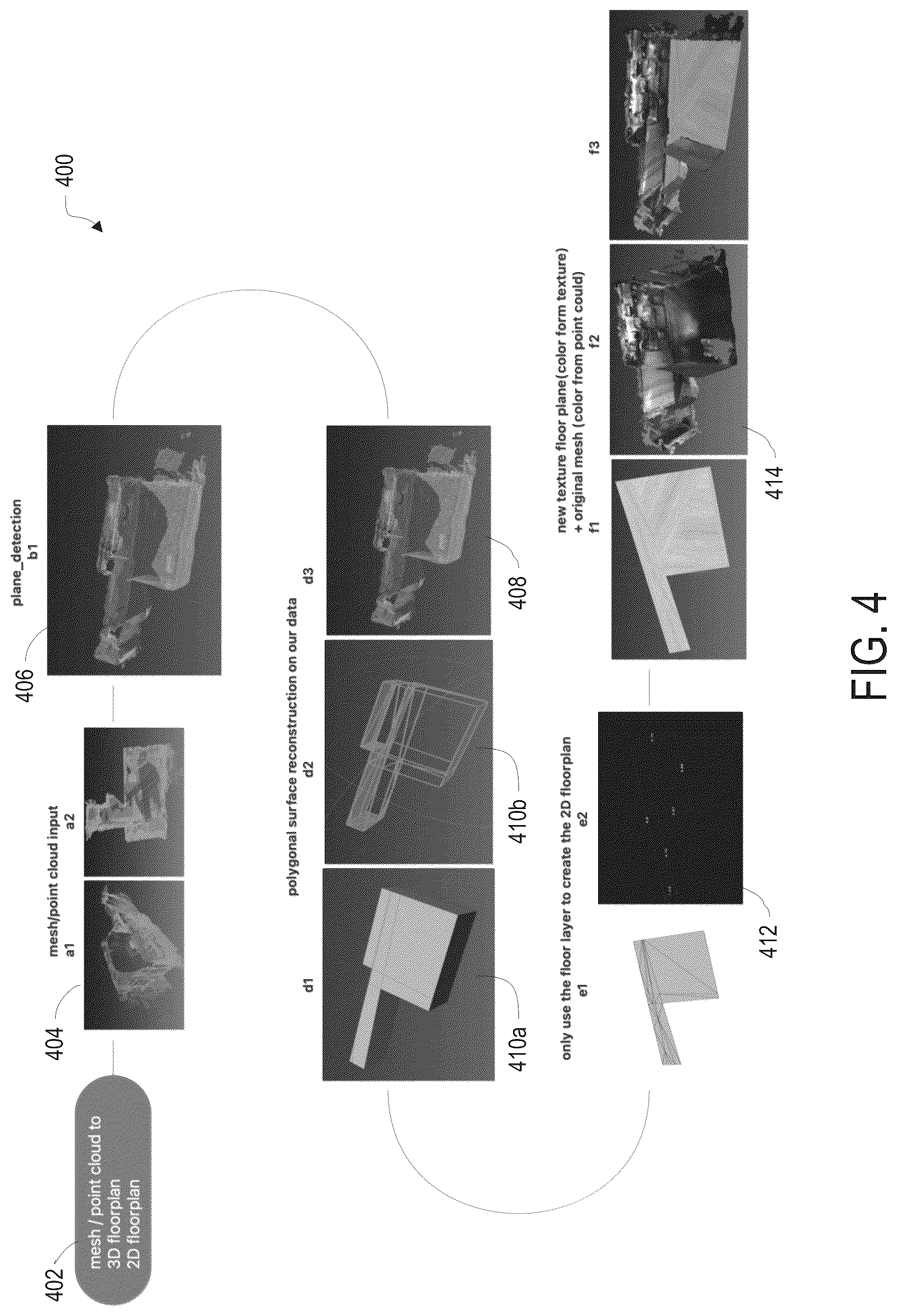 Patent US12307617 Figure 4 – Searchable object location information