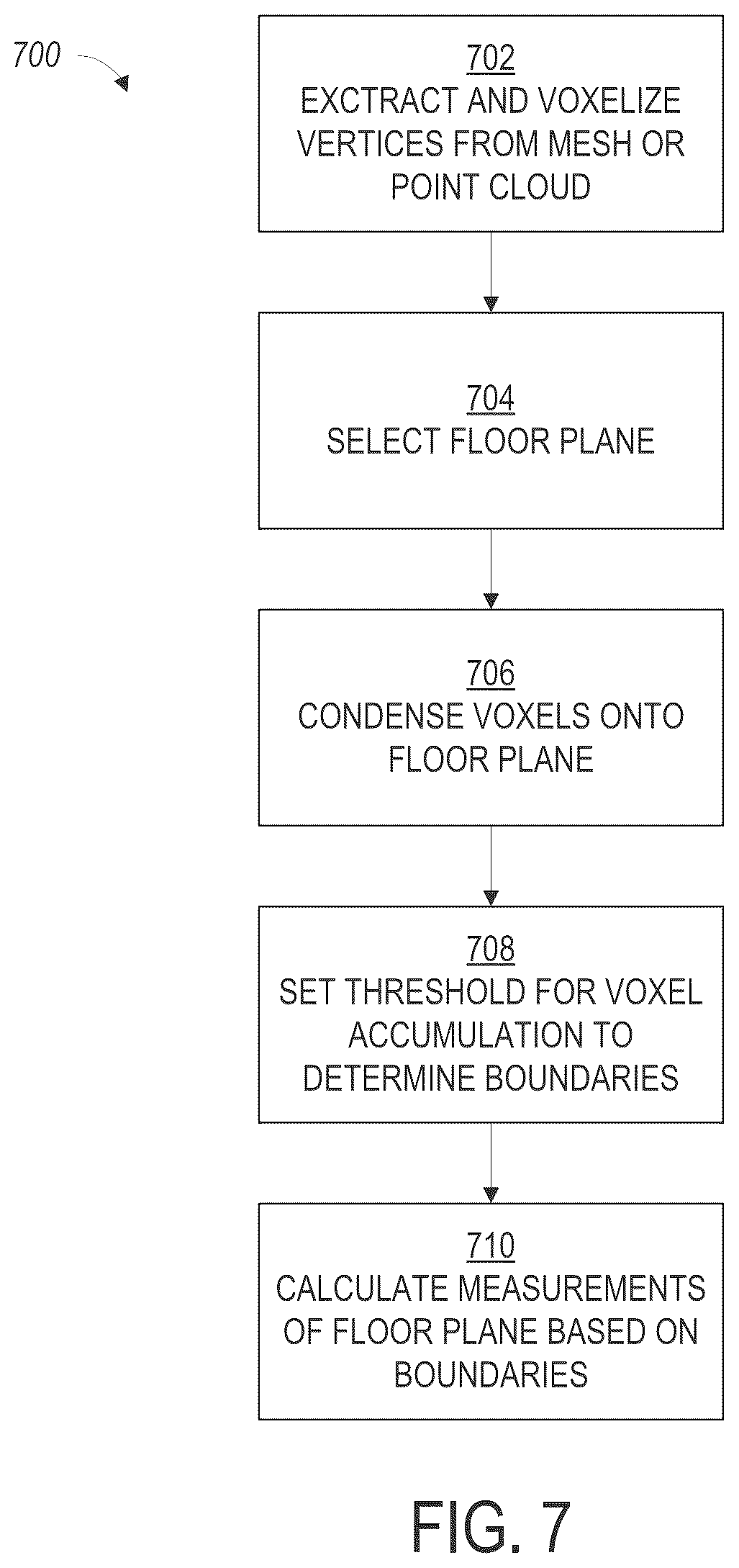Patent US12307617 Figure 7 – Searchable object location information